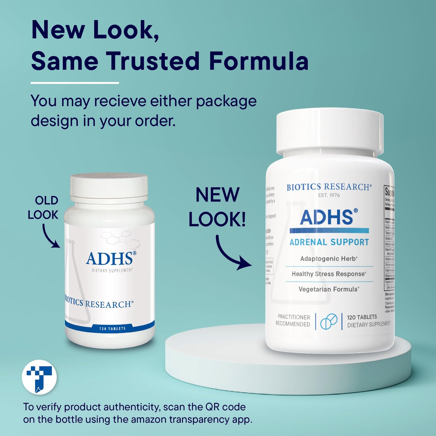 Biotics Research ADHS Adrenal Support 120 Tablets