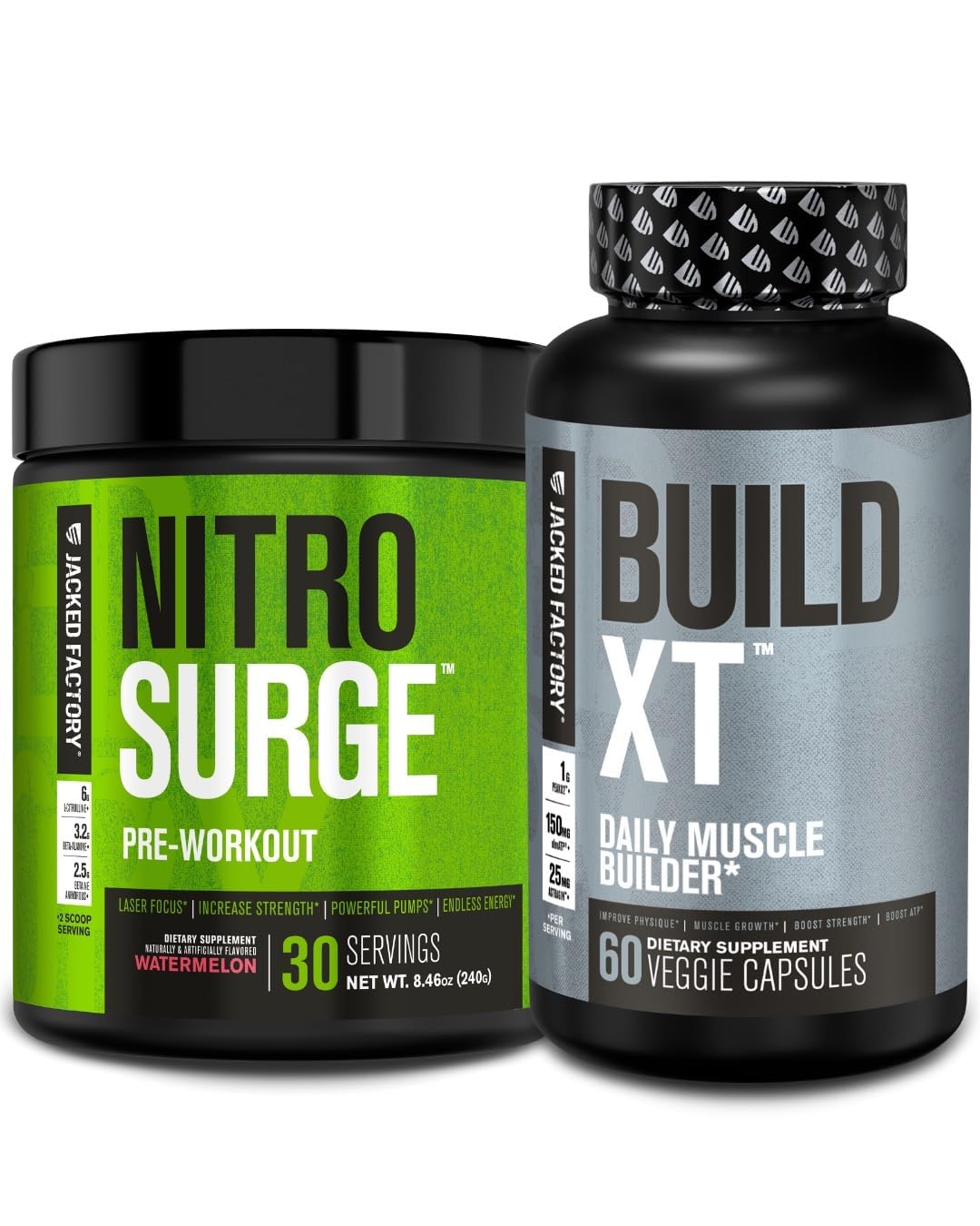 Jacked Factory Nitrosurge Pre-Workout Capsules 150