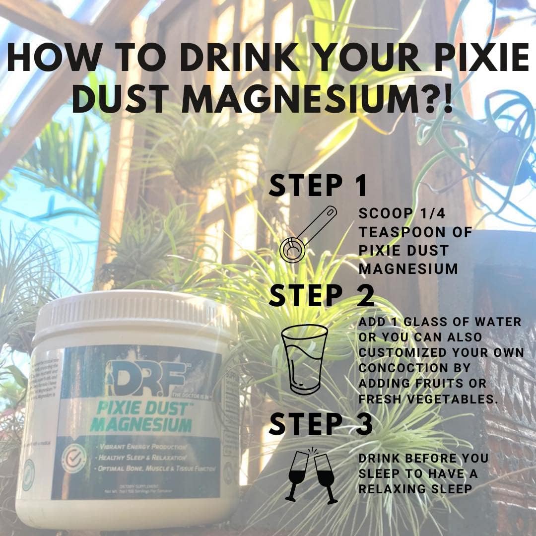 DR.F Pixie Dust Magnesium Powder 7 Ounces