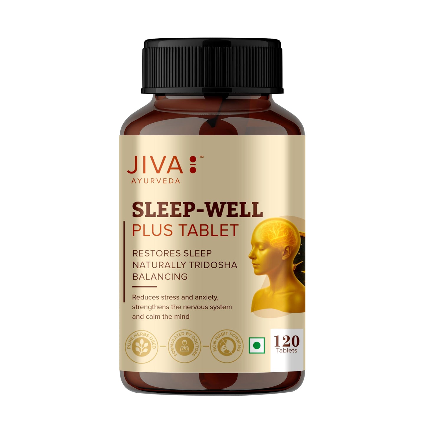 Jiva Ayurveda Sleep Well Plus 120 Tablets
