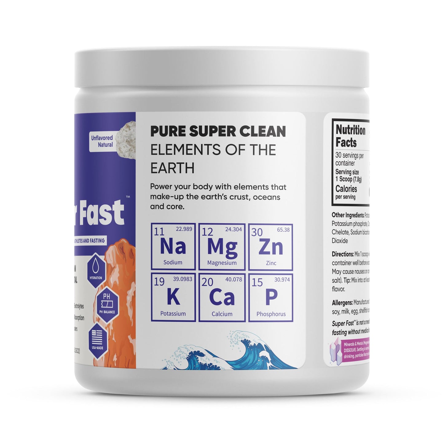 Brain Forza Super Fast Keto Electrolytes for Fasting Powder 8.46 oz