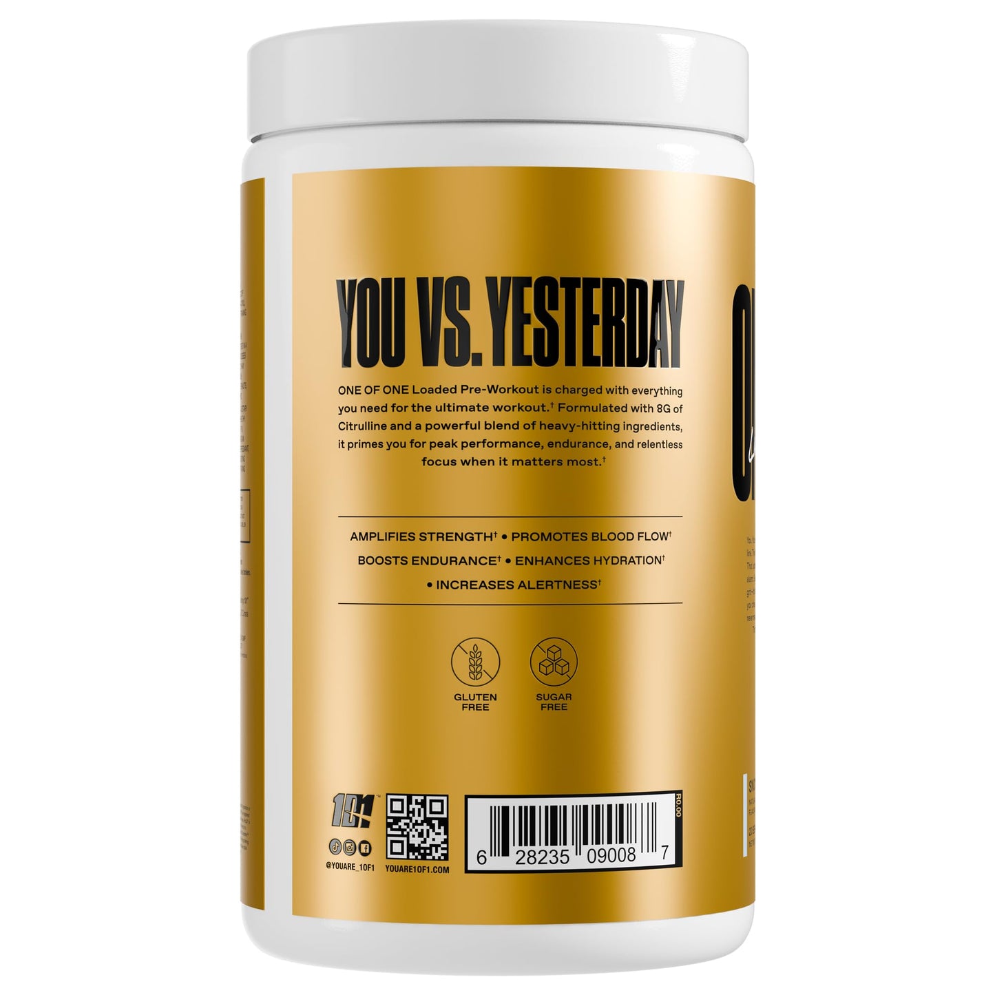 ONE OF ONE Loaded Pre-Workout Powder 1.18 lb