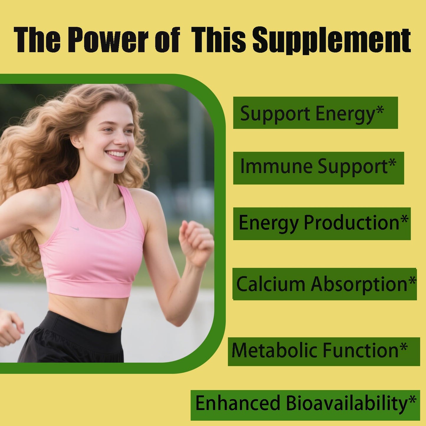 WHBAYSYH Potassium Magnesium Zinc with Vitamin D3 & K2 Capsules 120 Count