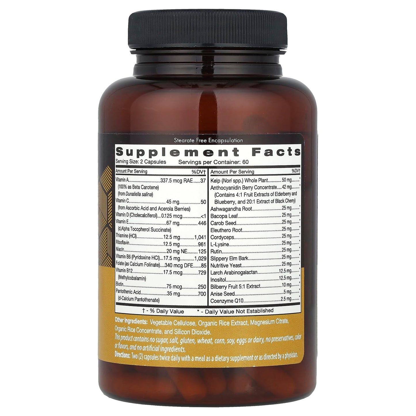 D'Adamo Personalized Nutrition Polyvite B Capsules 120