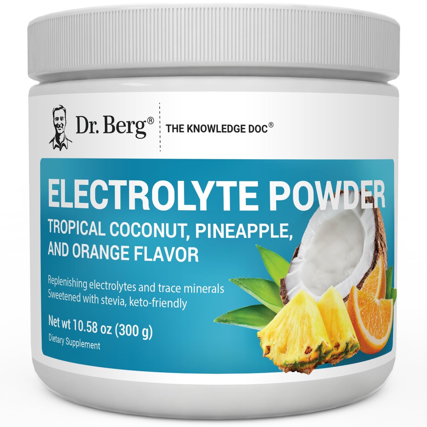Dr. Berg Nutritionals Zero Sugar Hydration Keto Electrolyte Powder, 11.04 oz