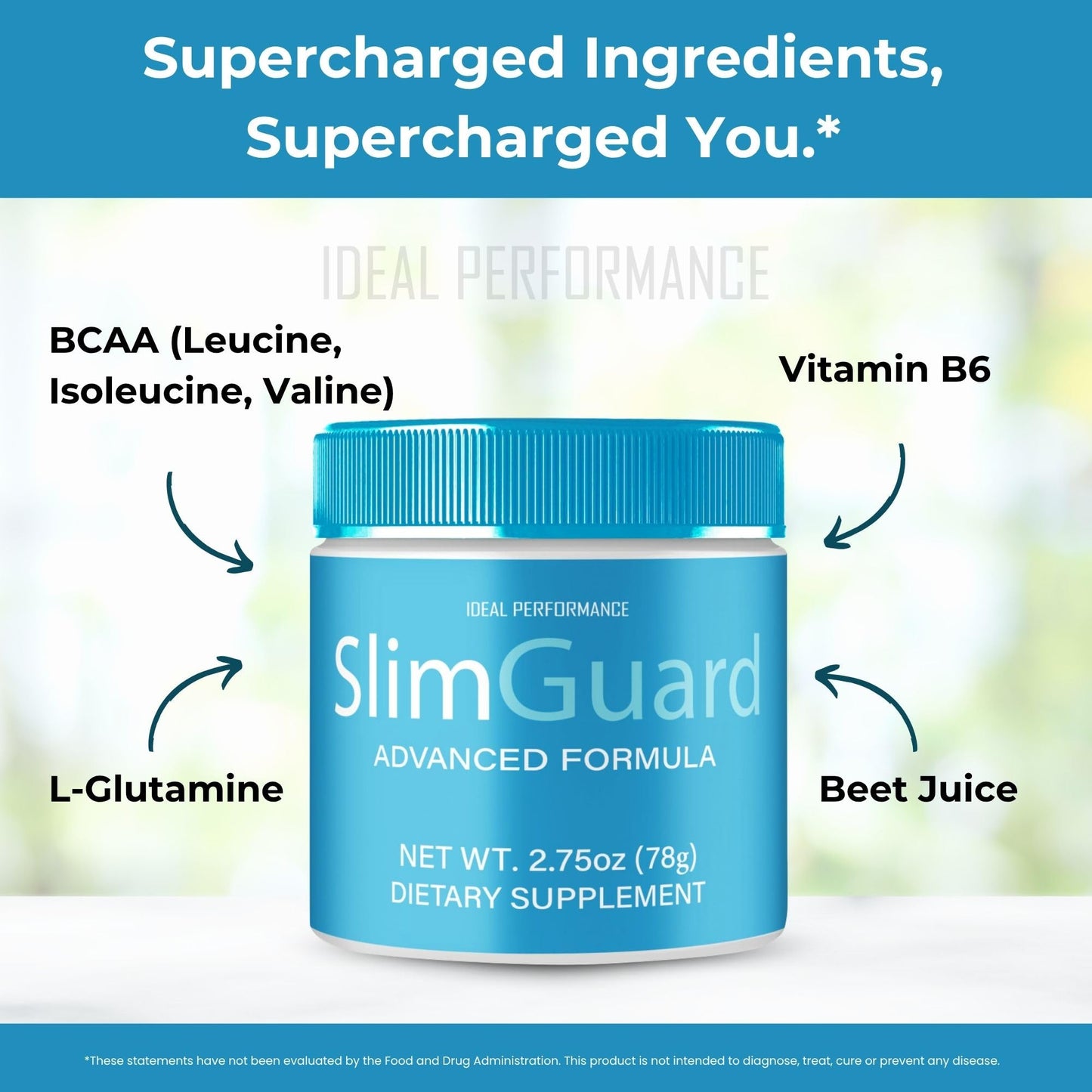IDEAL PERFORMANCE SlimGuard Powder 13.75 oz