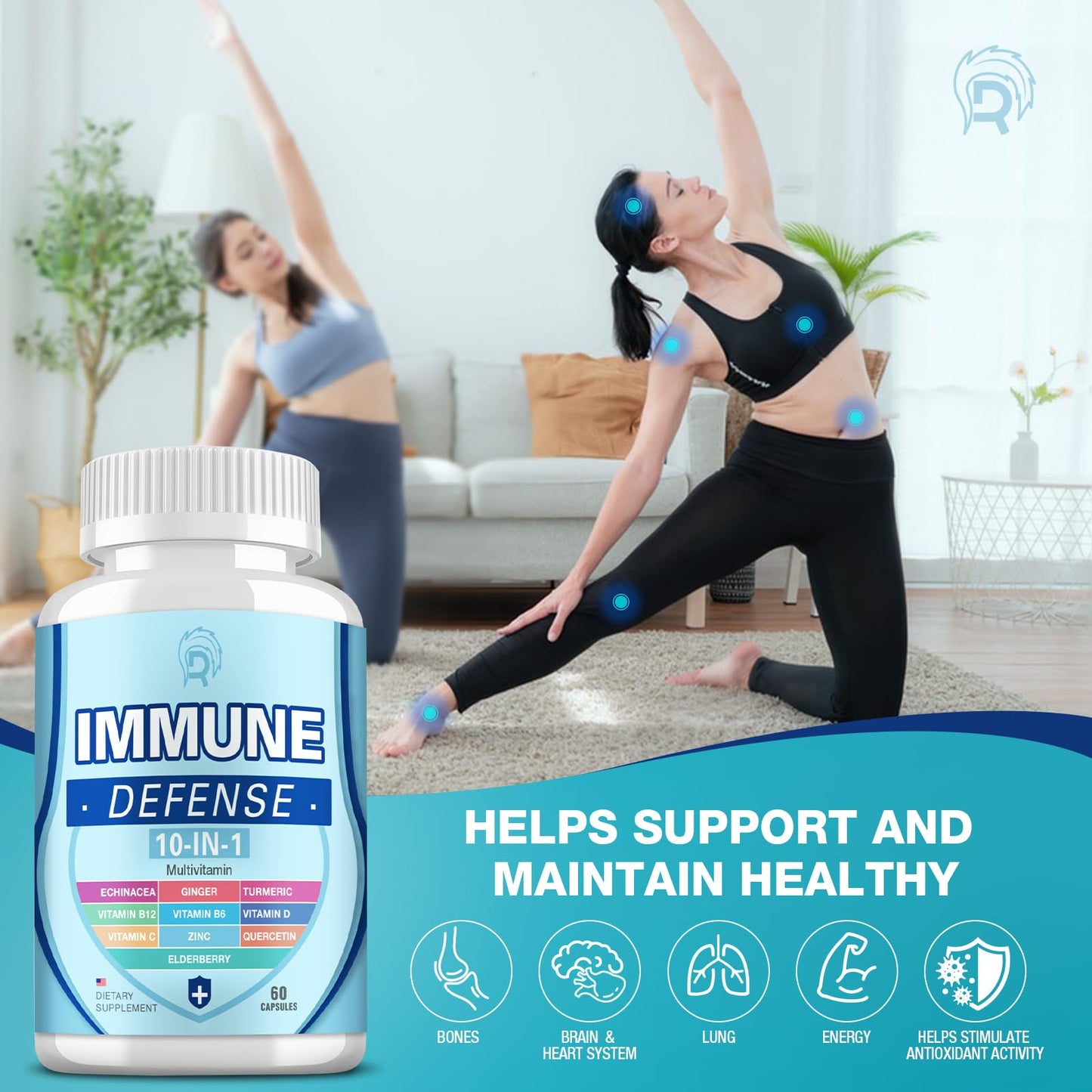 Drloton Immune Support Supplement 120 Capsules