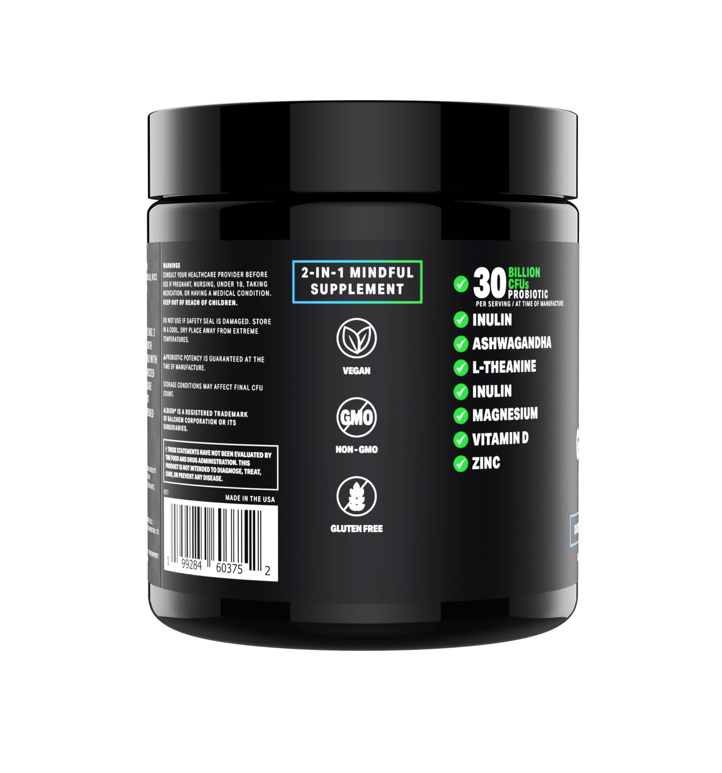 COREHEALTH Gut-Brain Synergy Probiotic & Nootropic Capsule, 60 Count