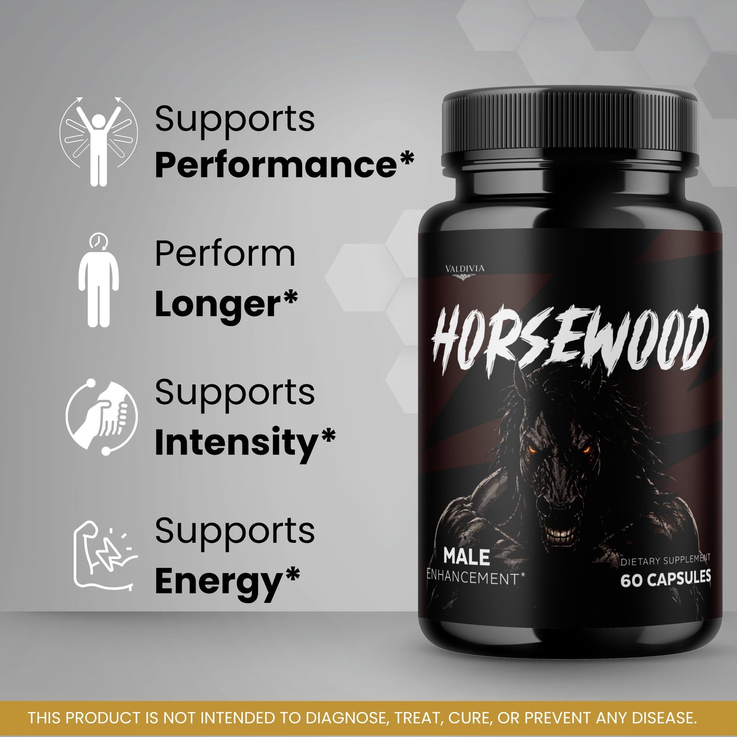 Valdivia Horsewood Capsules - 300 Capsules