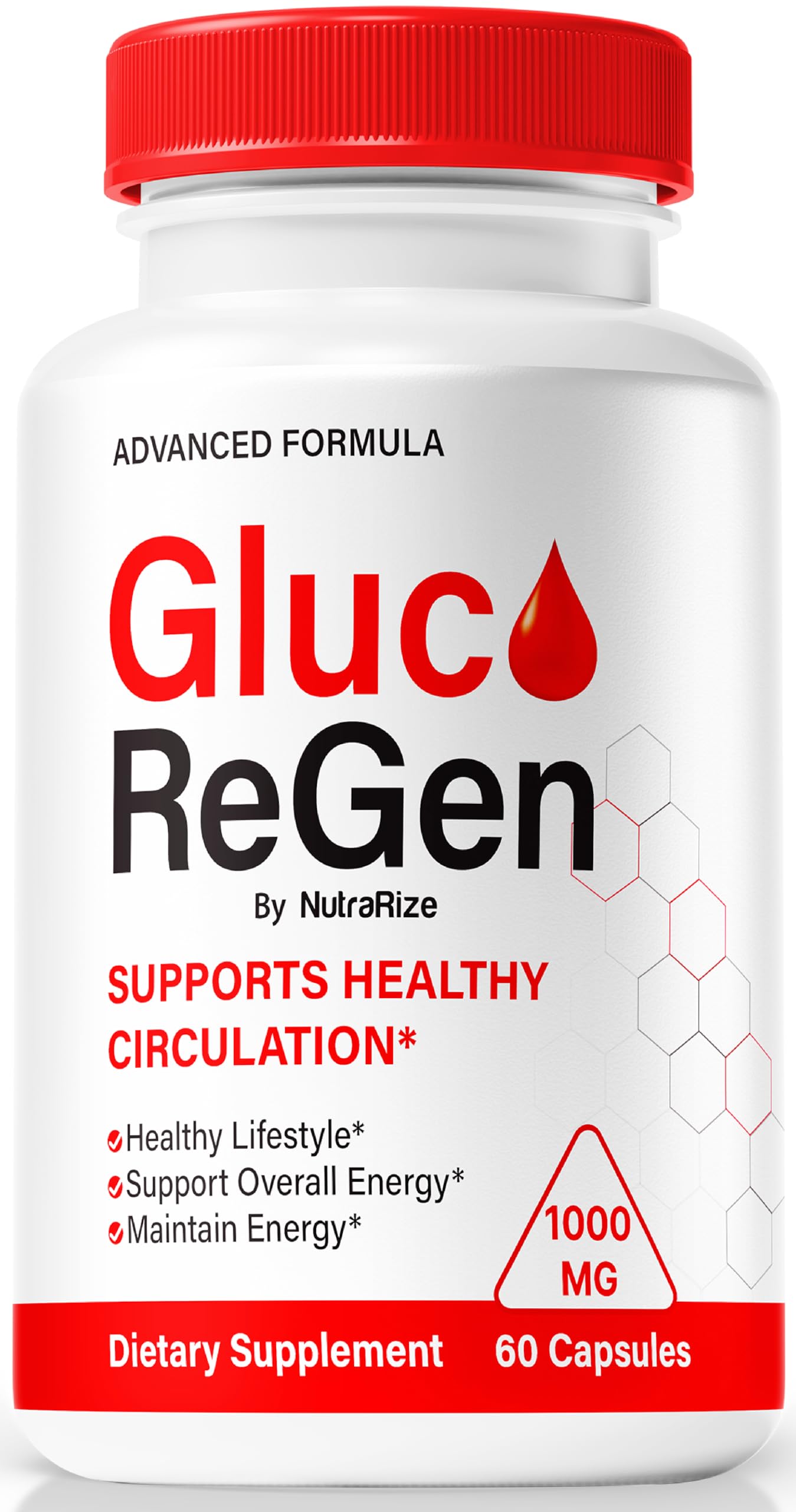 NutraRize GlucoRegen Capsules, 60 Count