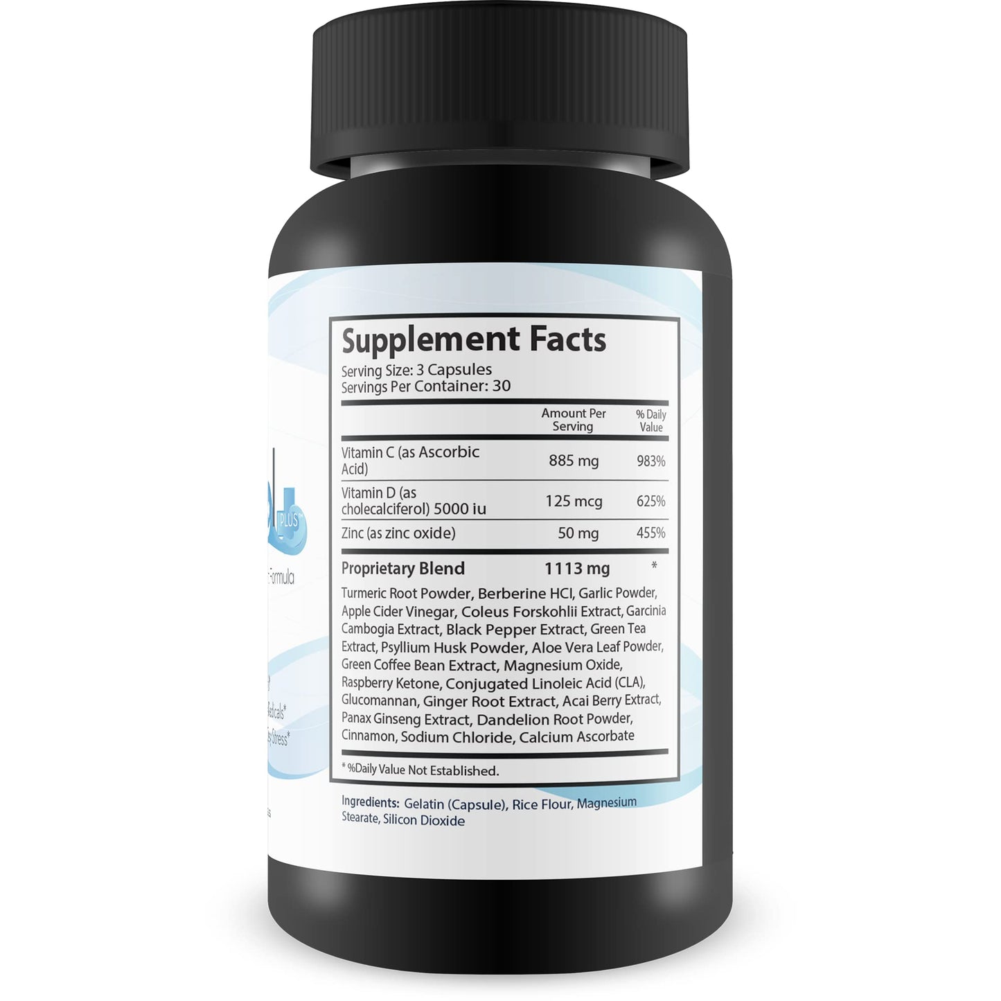 Generic Pro Nervexol Plus Inflammation Inhibitor Natural Nerve Support Blood Health Support Vitamin C + Herbal Antioxidant Support Natural Immune System Support, 1 Capsule