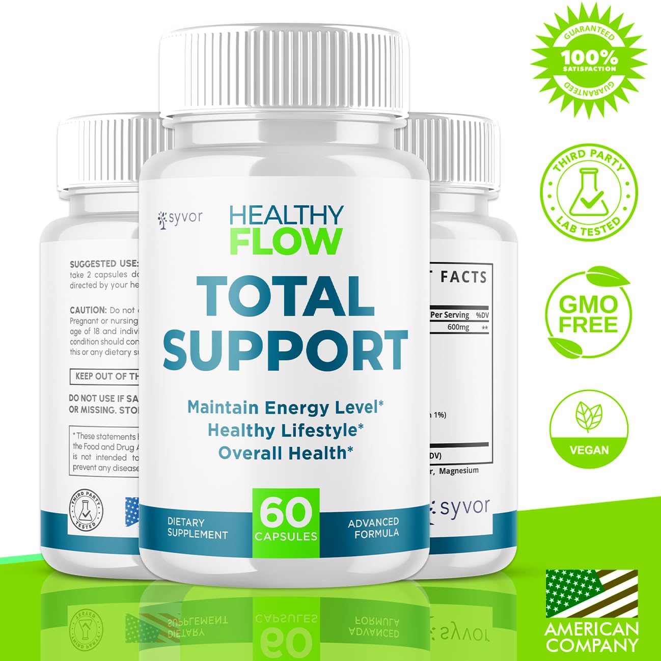 Syvor Healthy Flow Capsules 60 Count