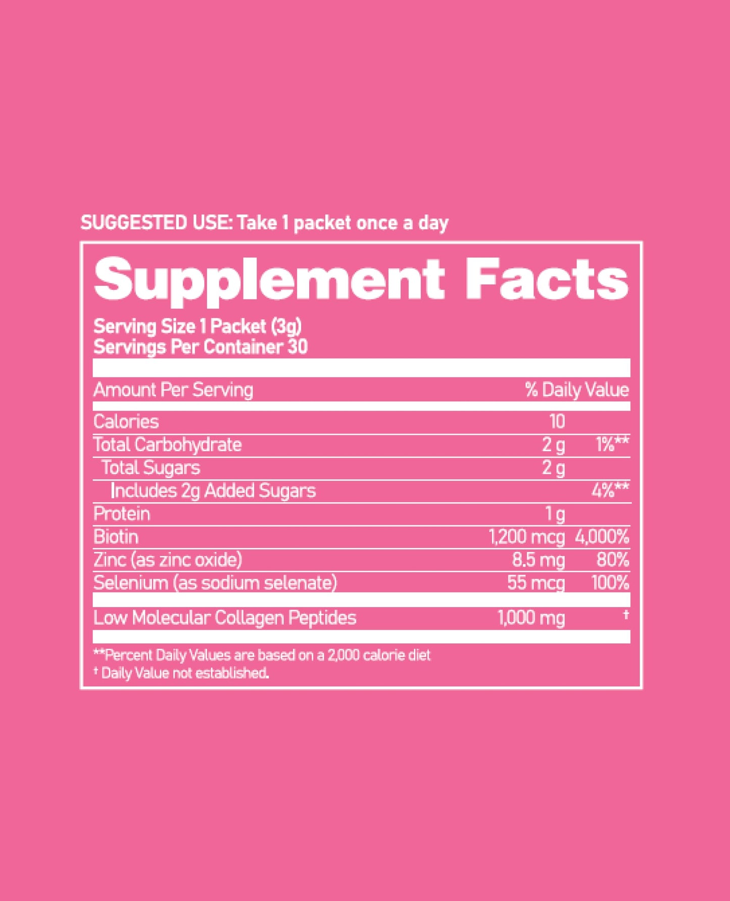EVER COLLAGEN Time Biotin Cell Powder 0.11 oz