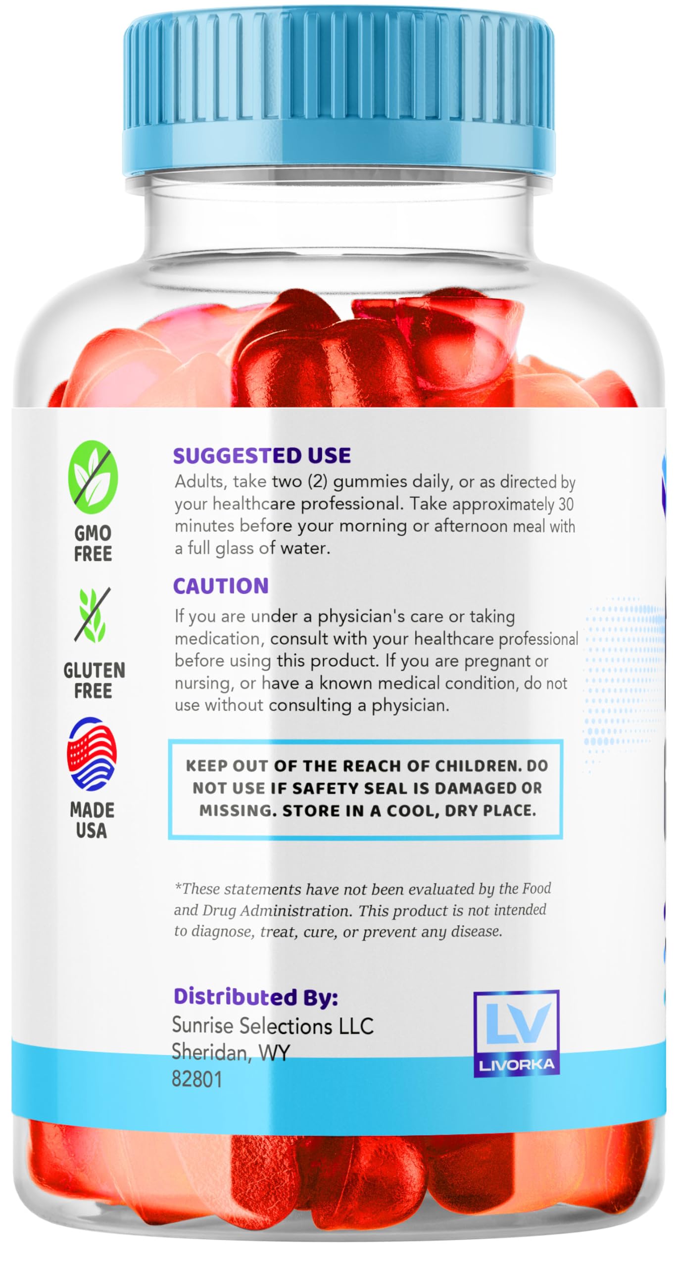 LIVORKA Slimsculpt ACV Gummies 120
