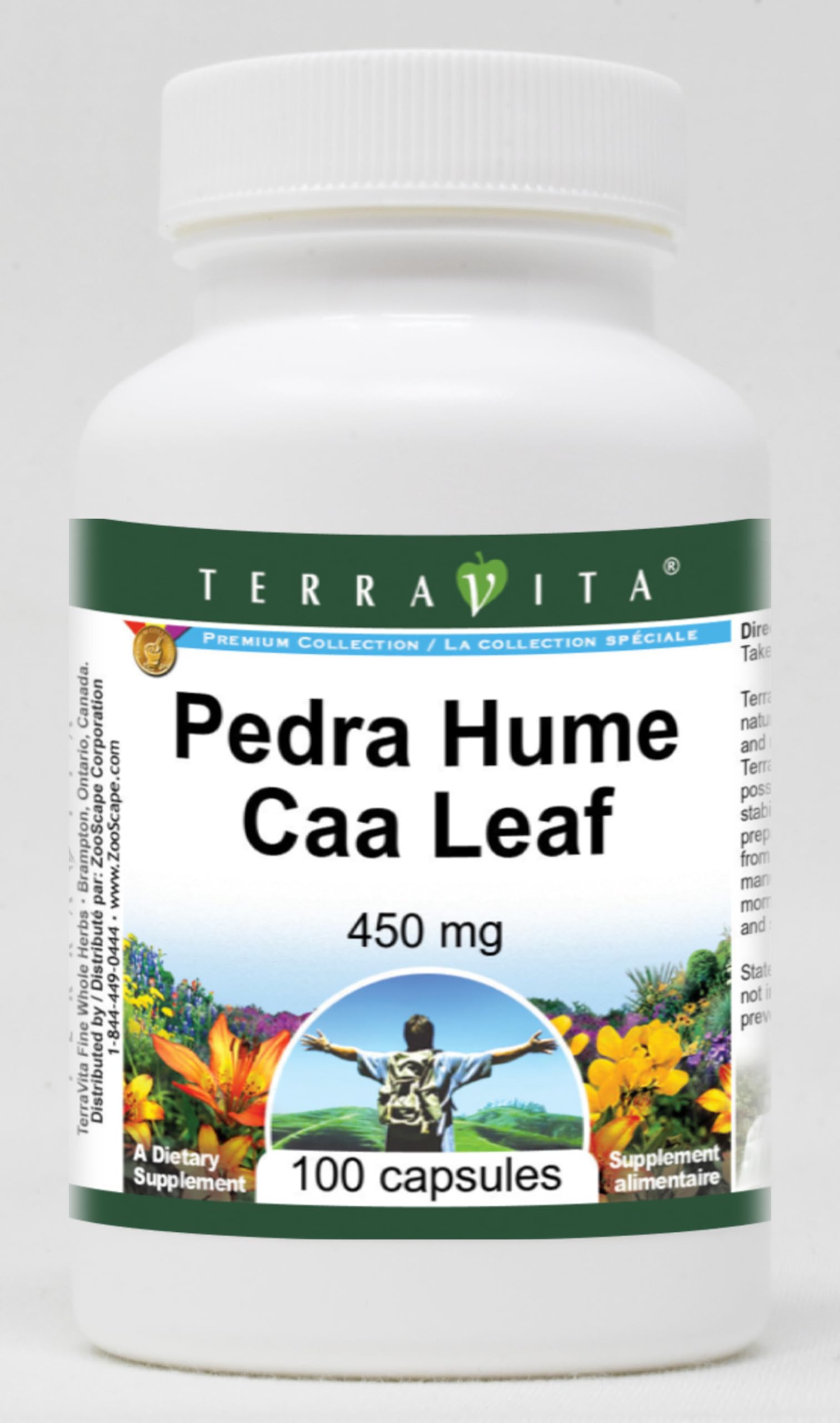 Terravita Pedra Hume CAA Leaf 450 mg Capsules, 300 Count