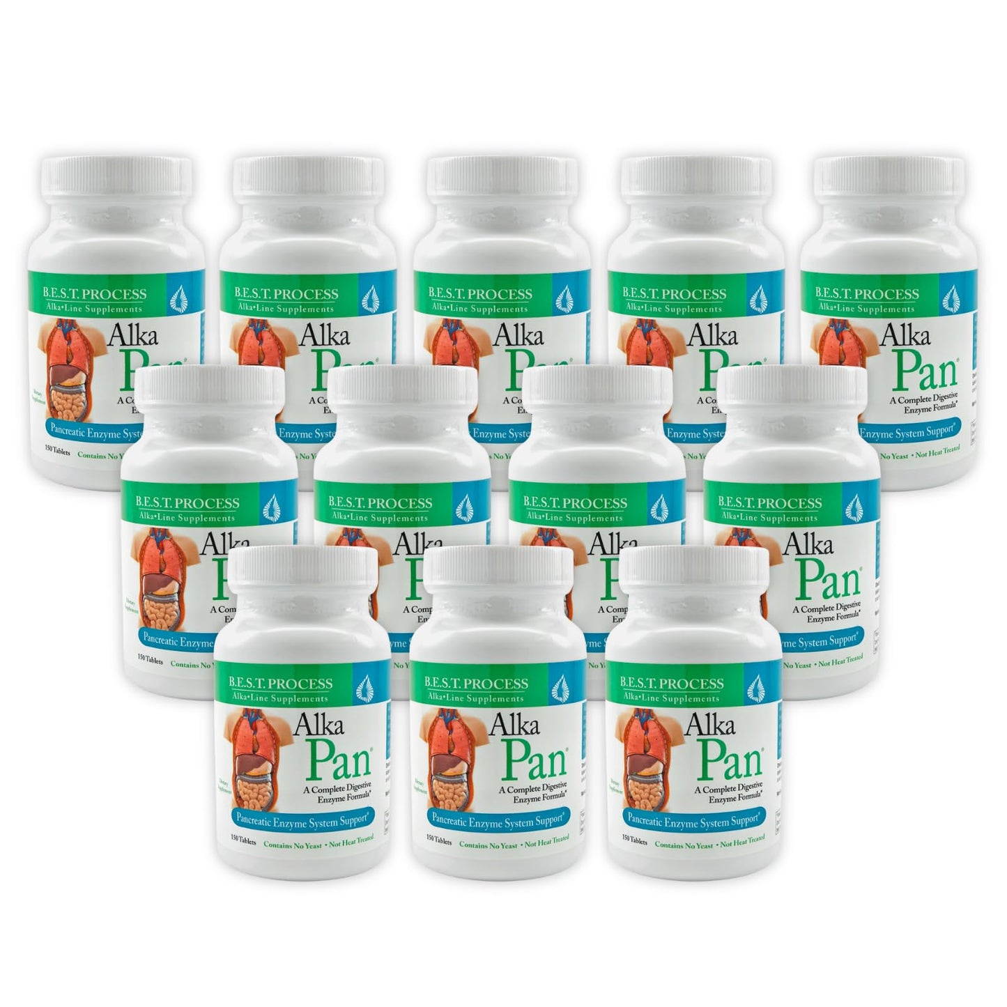 Morter HealthSystem Alka•Pan Tablet 12 Count