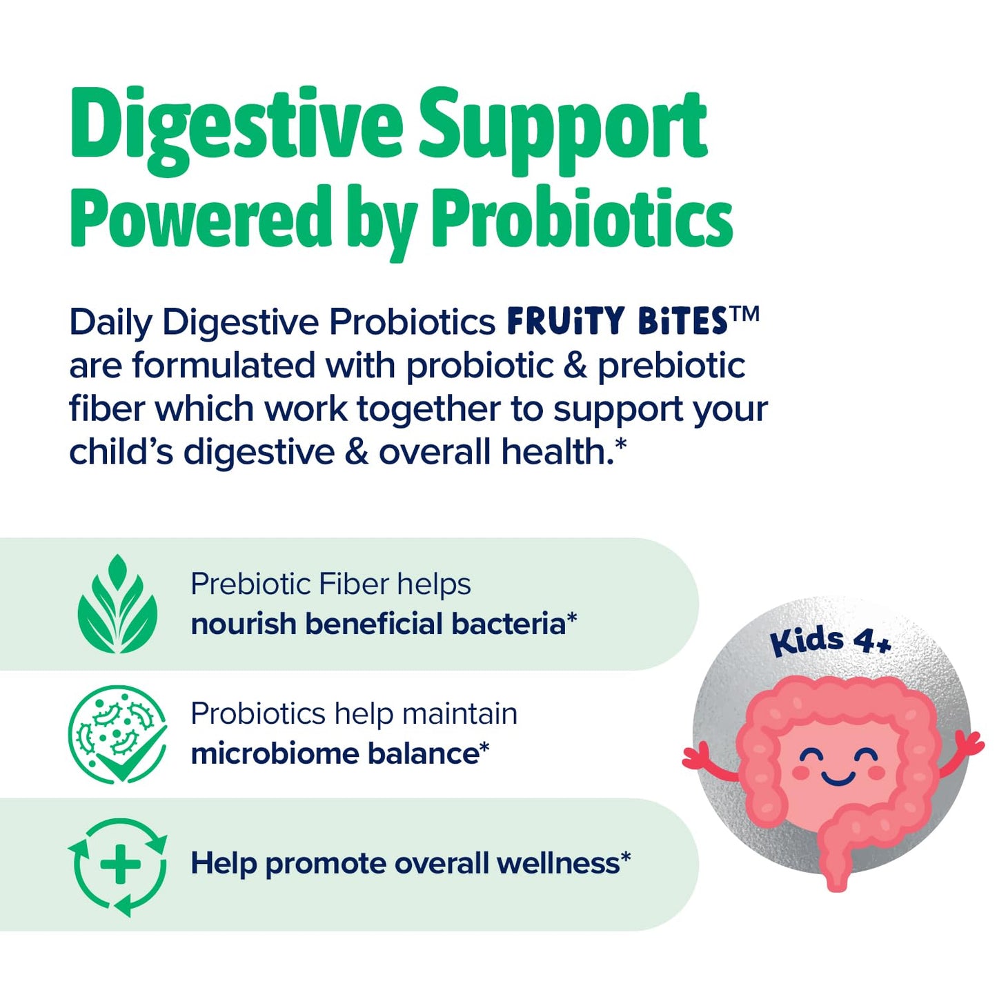 Biostime Kids Prebiotic & Probiotic Gummies 50 Count
