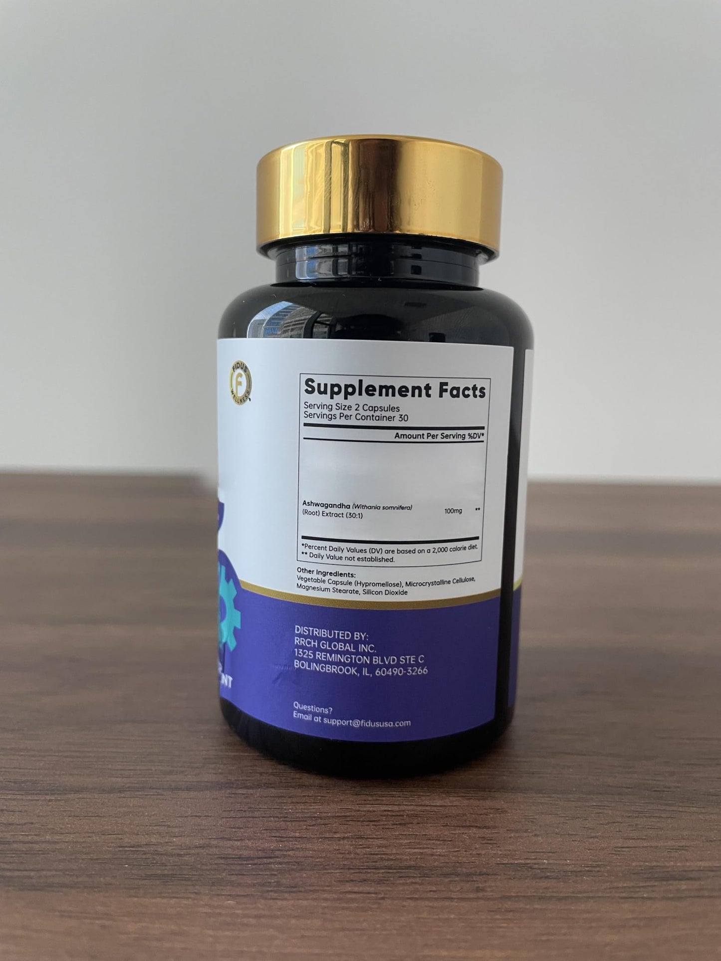 Fidus Ashwagandha Capsule, 60 Capsules