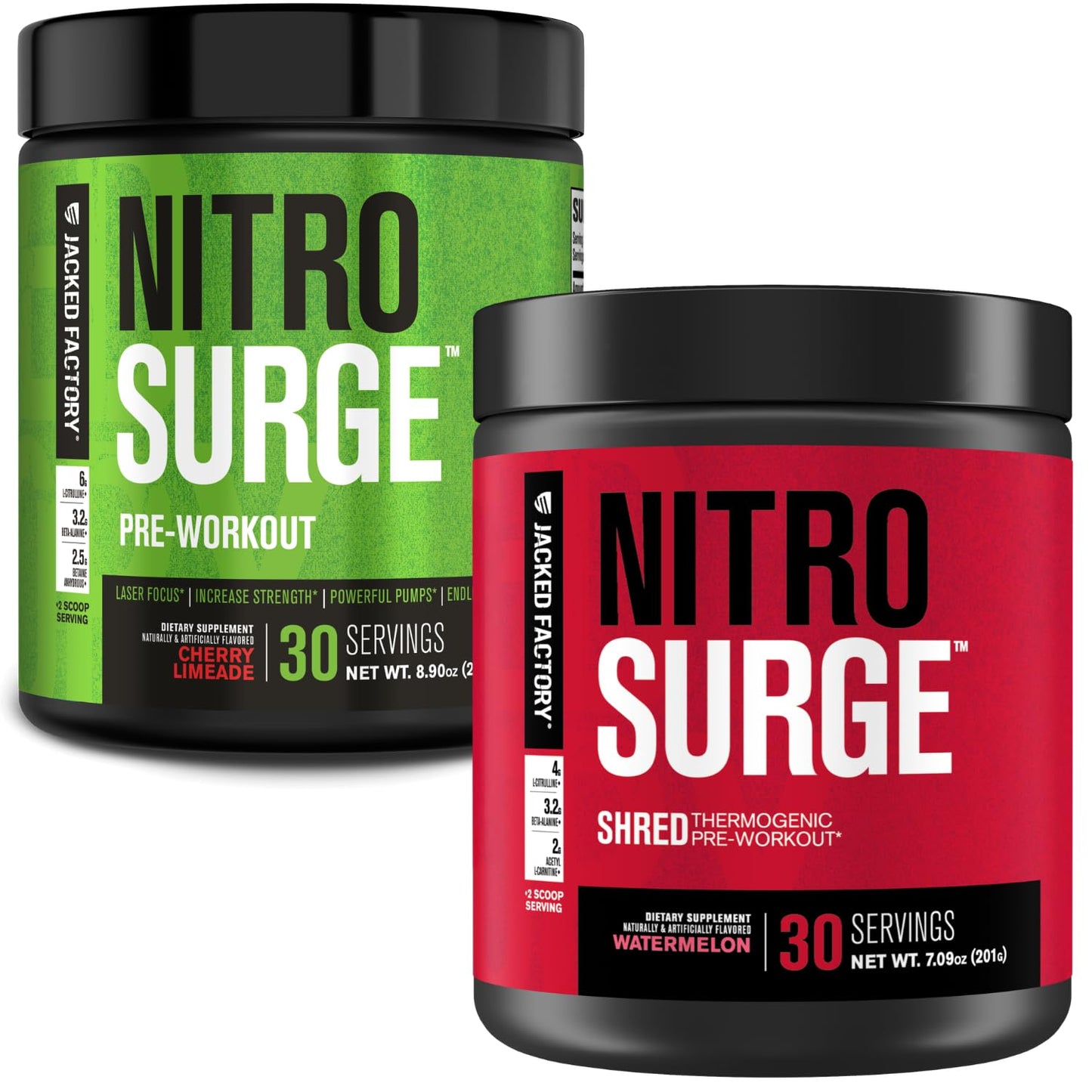 Jacked Factory Nitrosurge Pre-Workout Powder 1