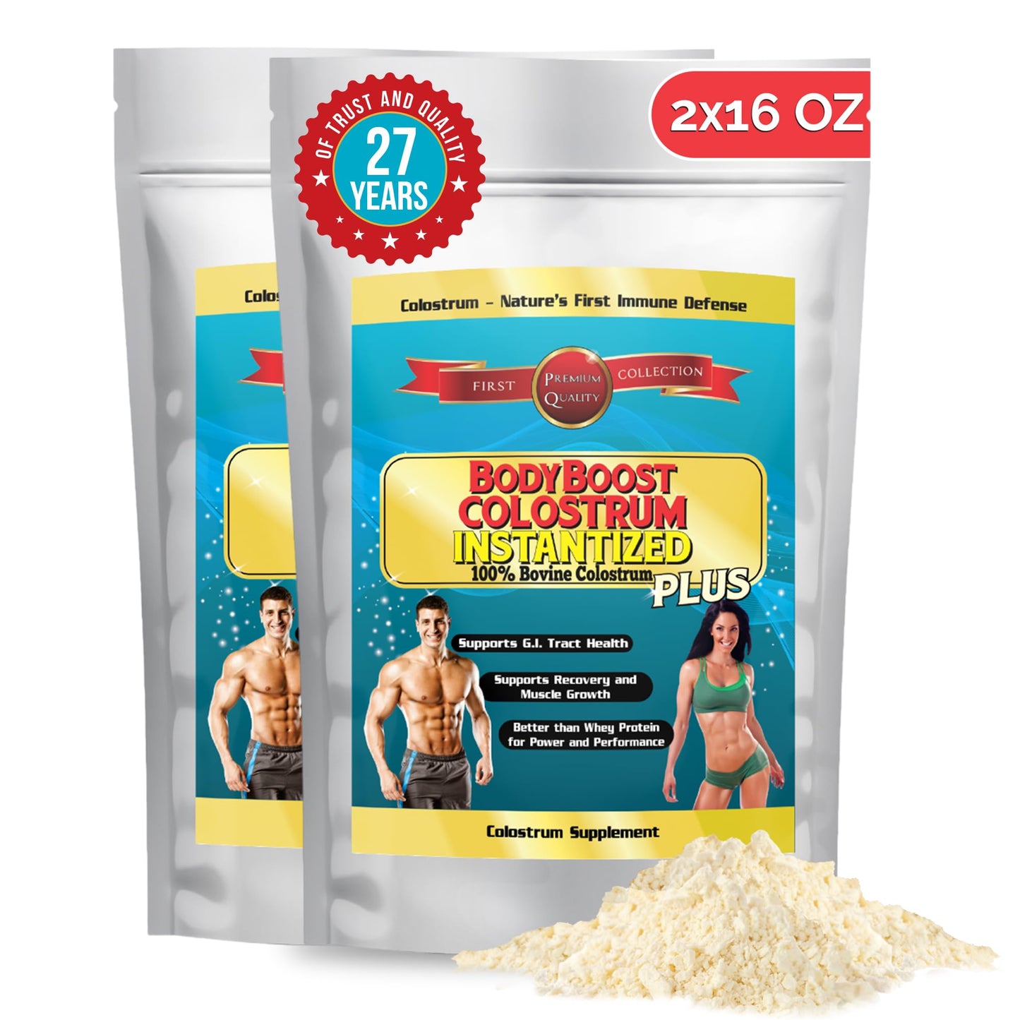 BodyBoost Colostrum Powder 32 oz