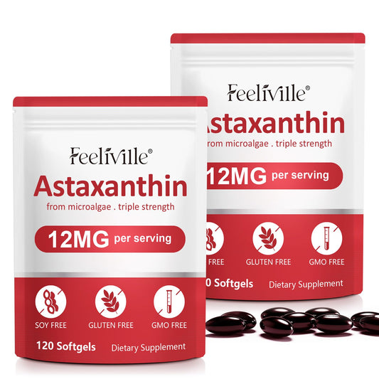 Buyourtaste Astaxanthin 12mg Softgel 120 Count