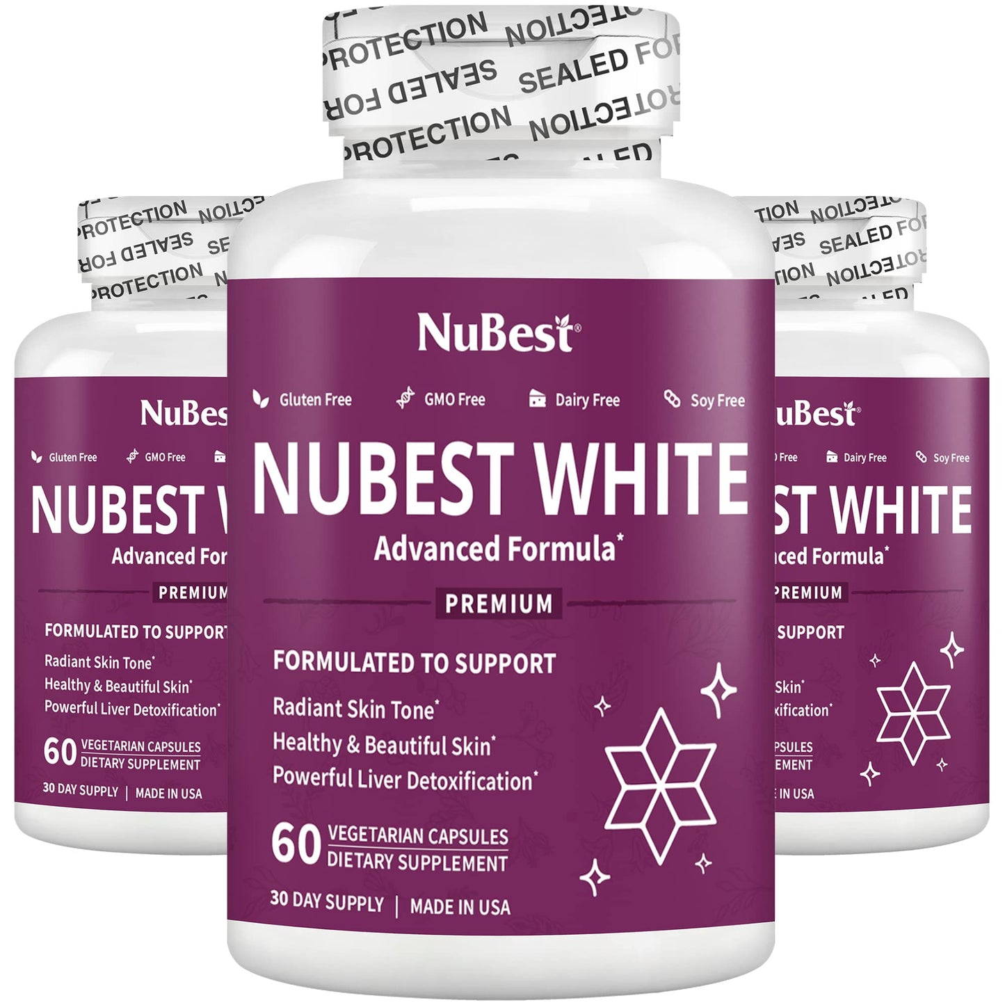 NuBest White Capsules 180