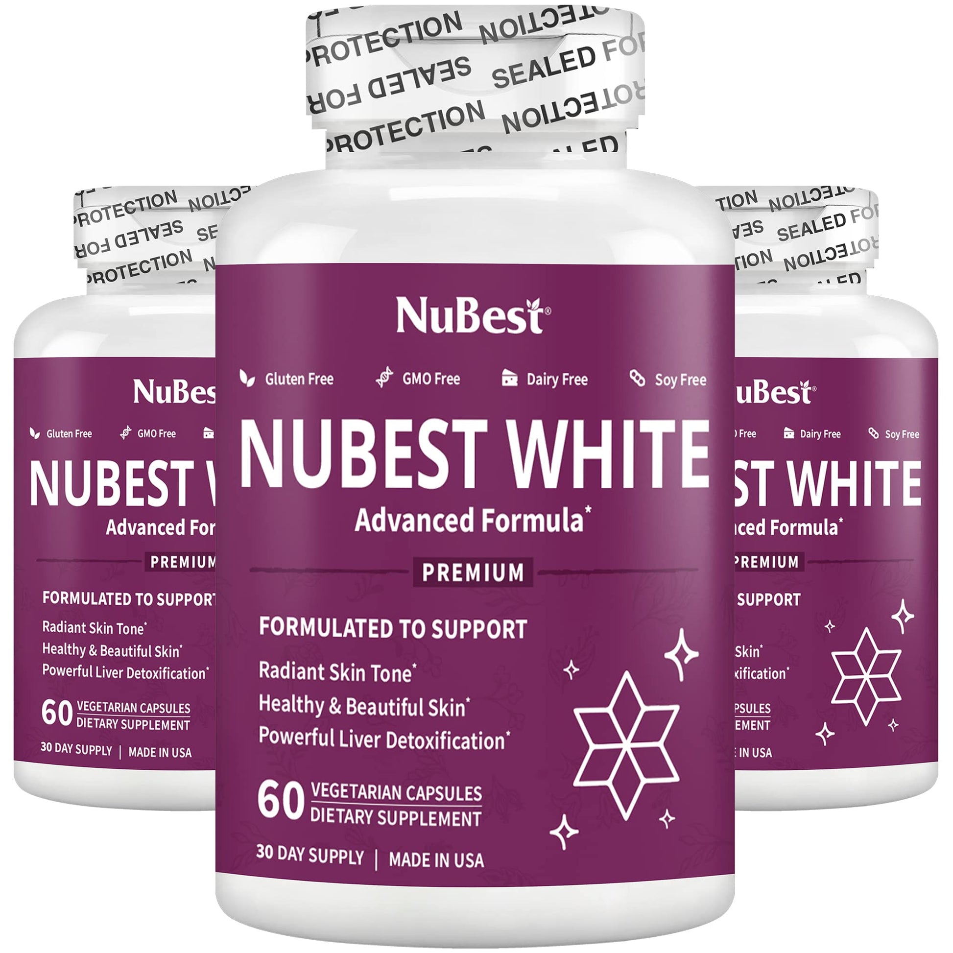 NuBest White Capsules 180