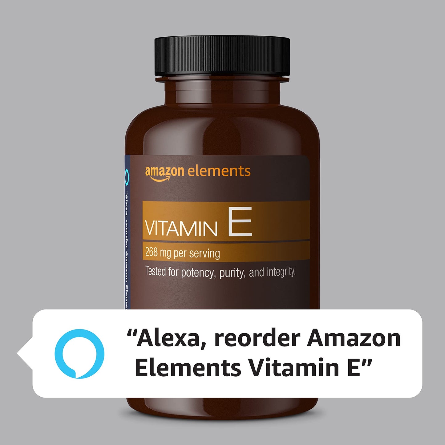 Amazon Elements Vitamin E Softgels 200