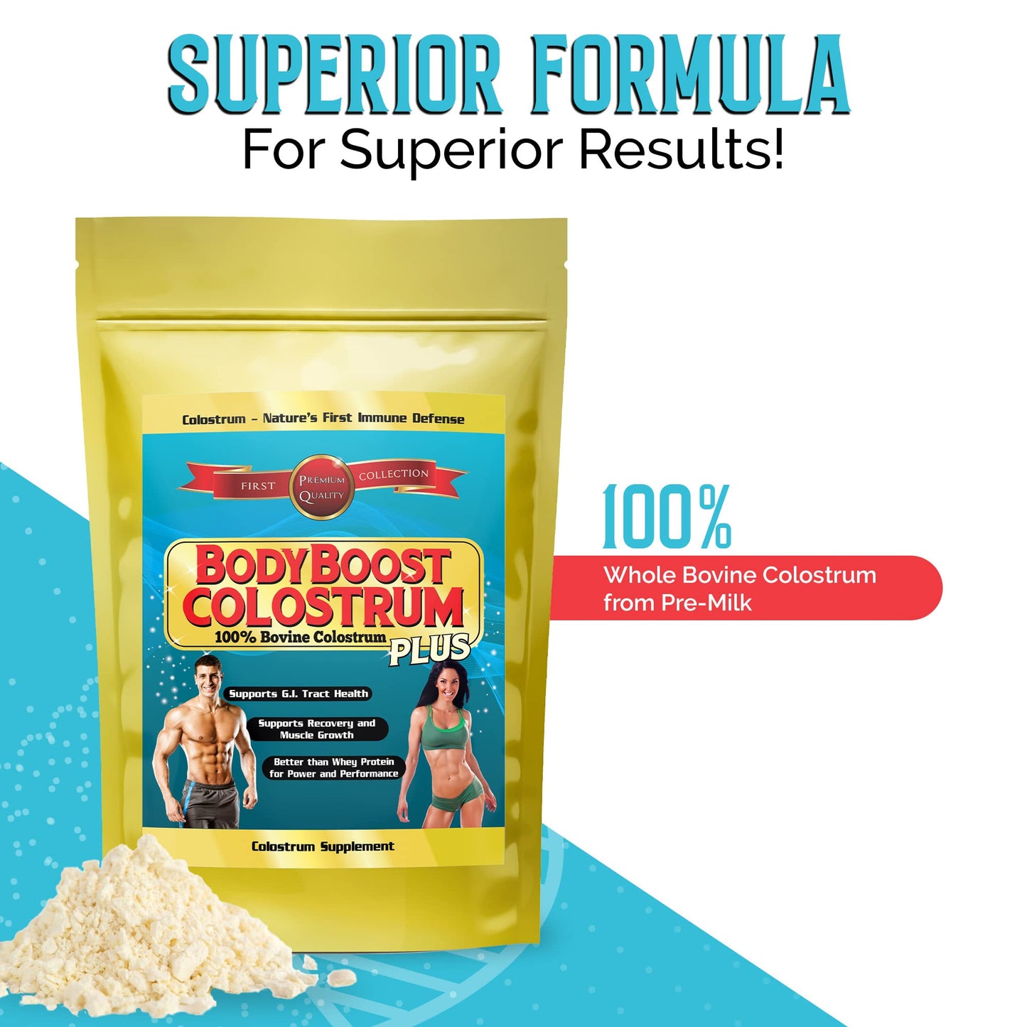 BodyBoost Colostrum Powder, 8 oz