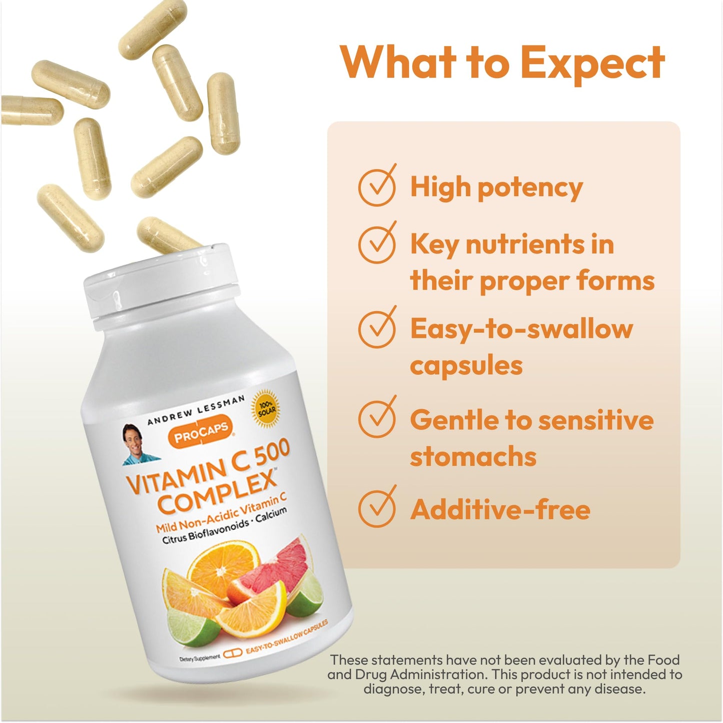 ANDREW LESSMAN Vitamin C 500 Complex 720 Capsules