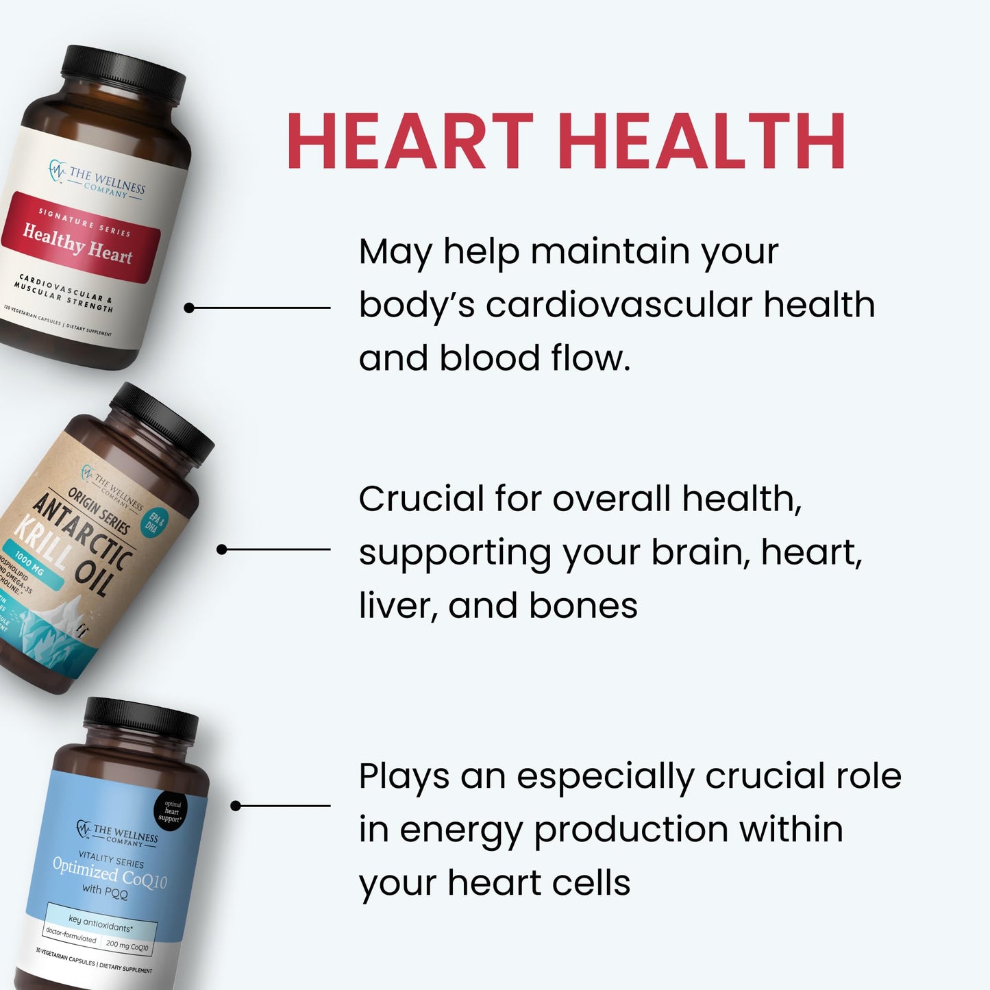 The Wellness Company Healthy Heart Capsule 120 Count