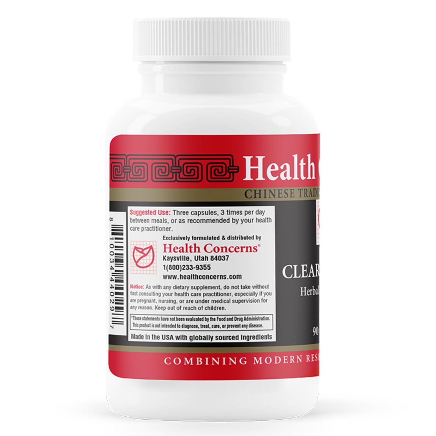 Health Concerns Clear Phlegm Capsule 90