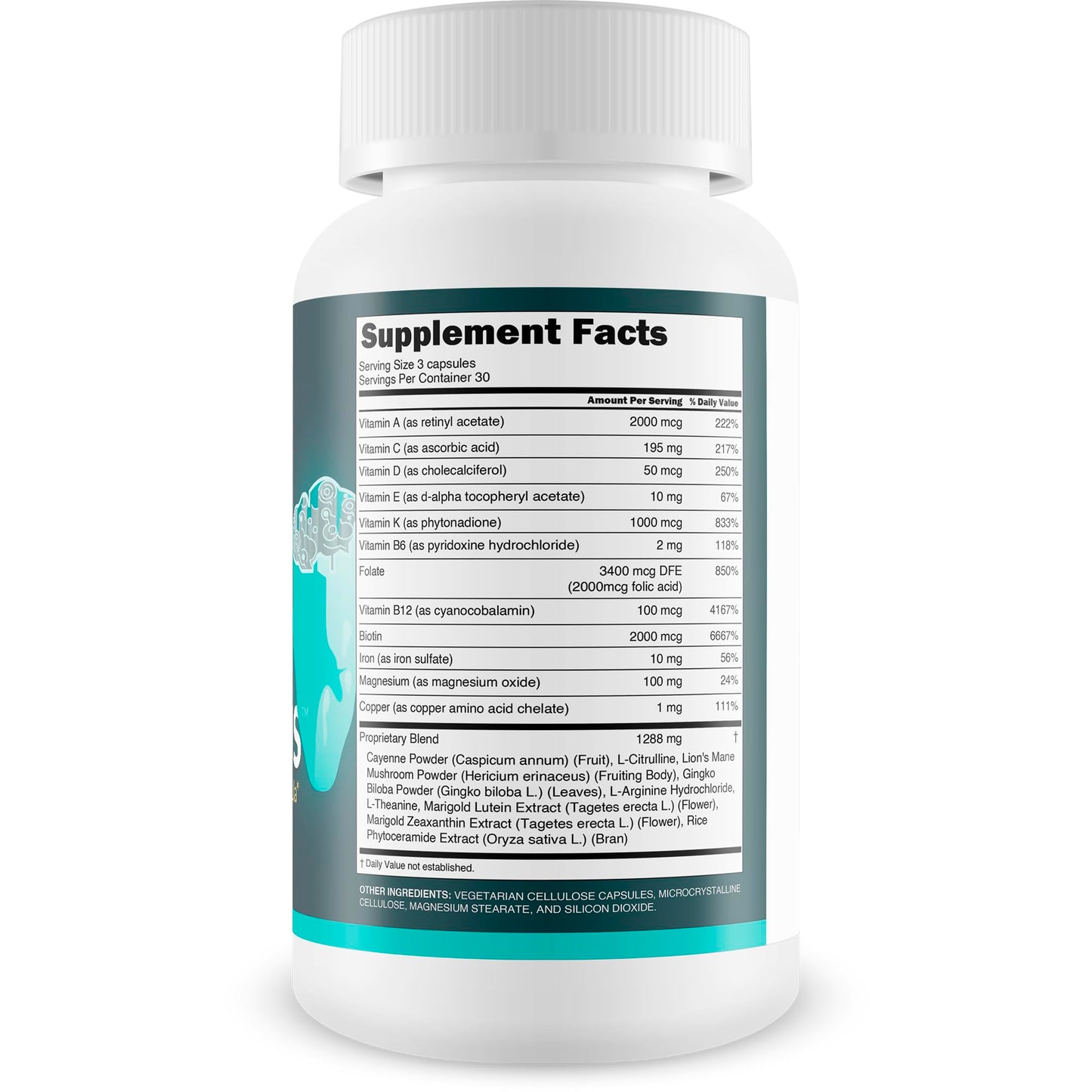 Generic Brain Memo Max Pro Plus Capsule, 90 Count