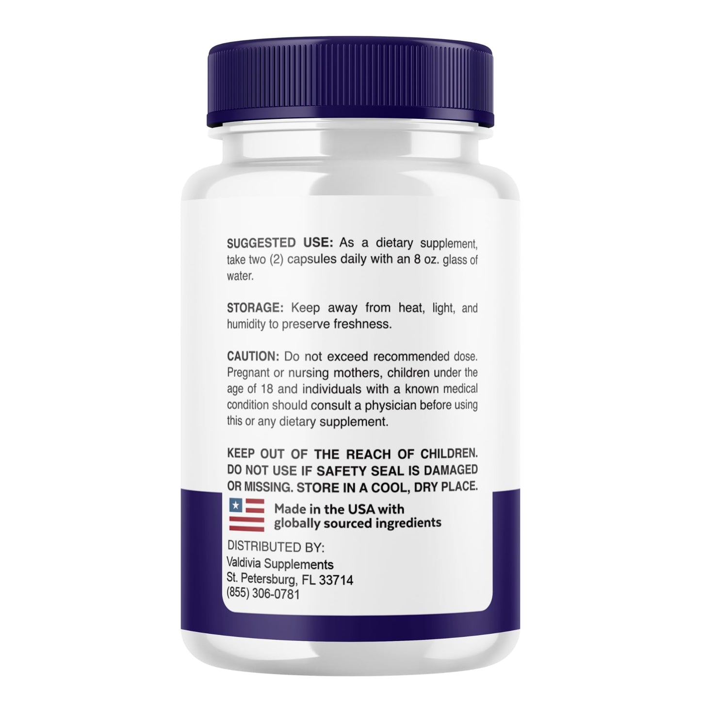 Valdivia Memo+50 Capsules 60 Count