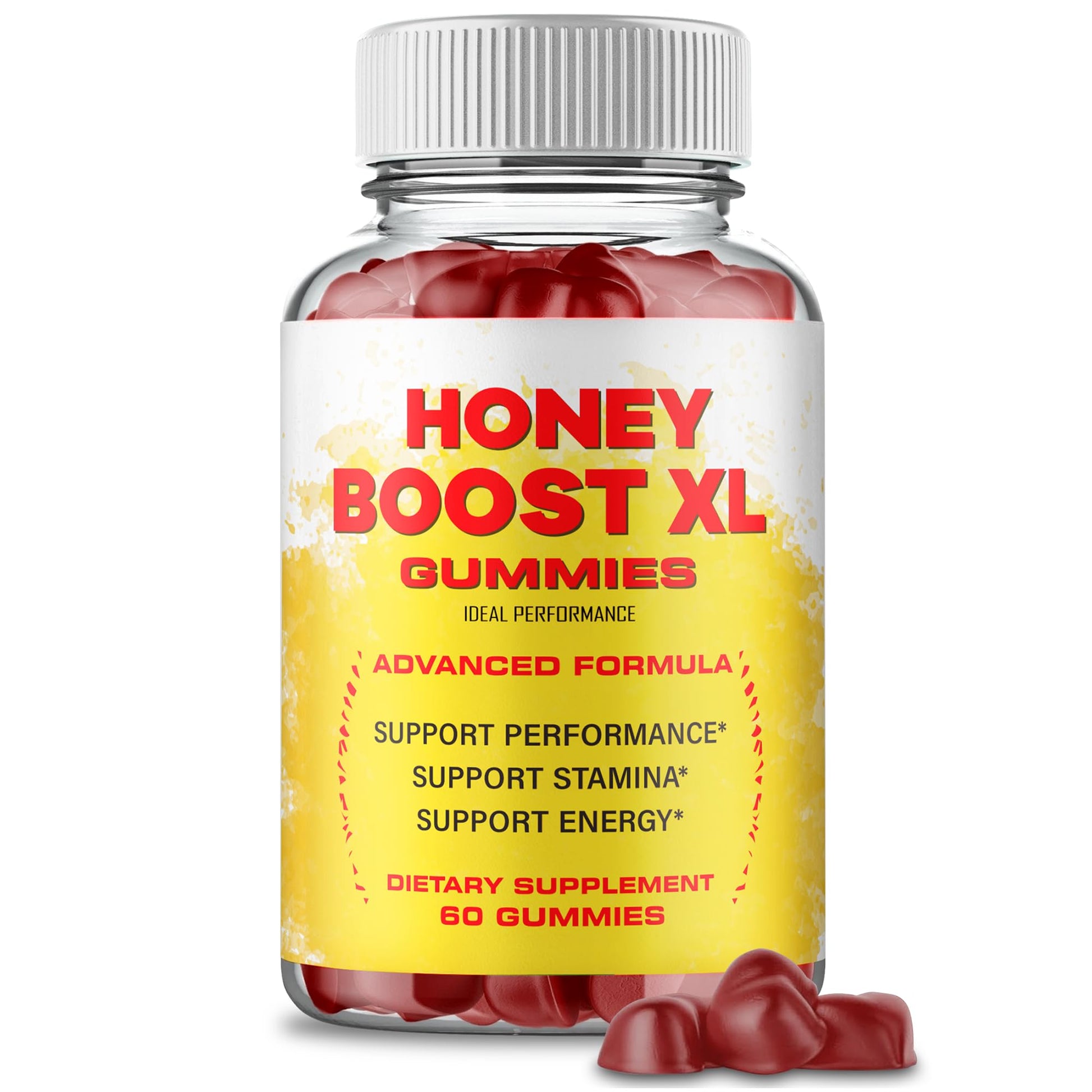 IDEAL PERFORMANCE Honey Boost XL Gummies 60 Count