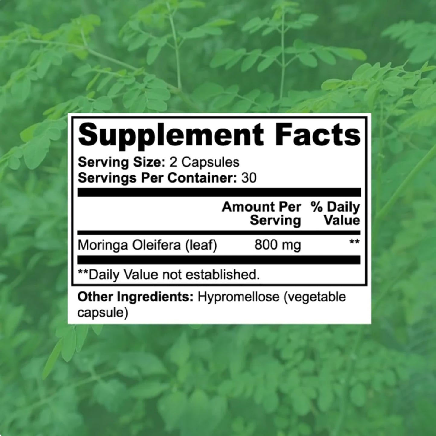 Top Nurex Moringa Capsules 60 Count