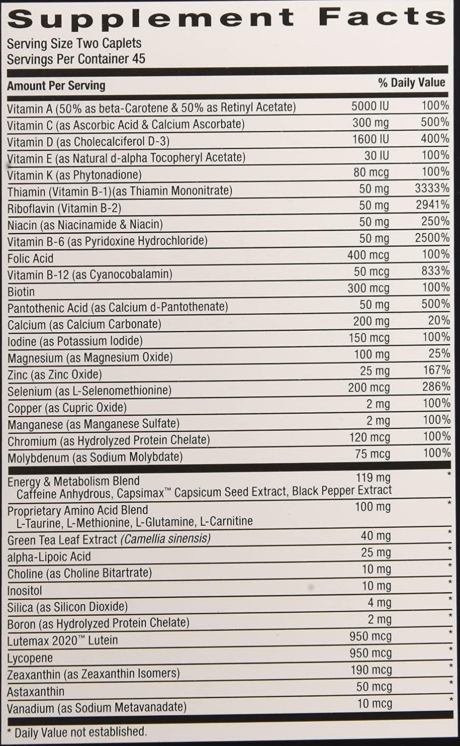 GNC Mega Men Energy & Metabolism Dietary Supplement Capsule 90 Count