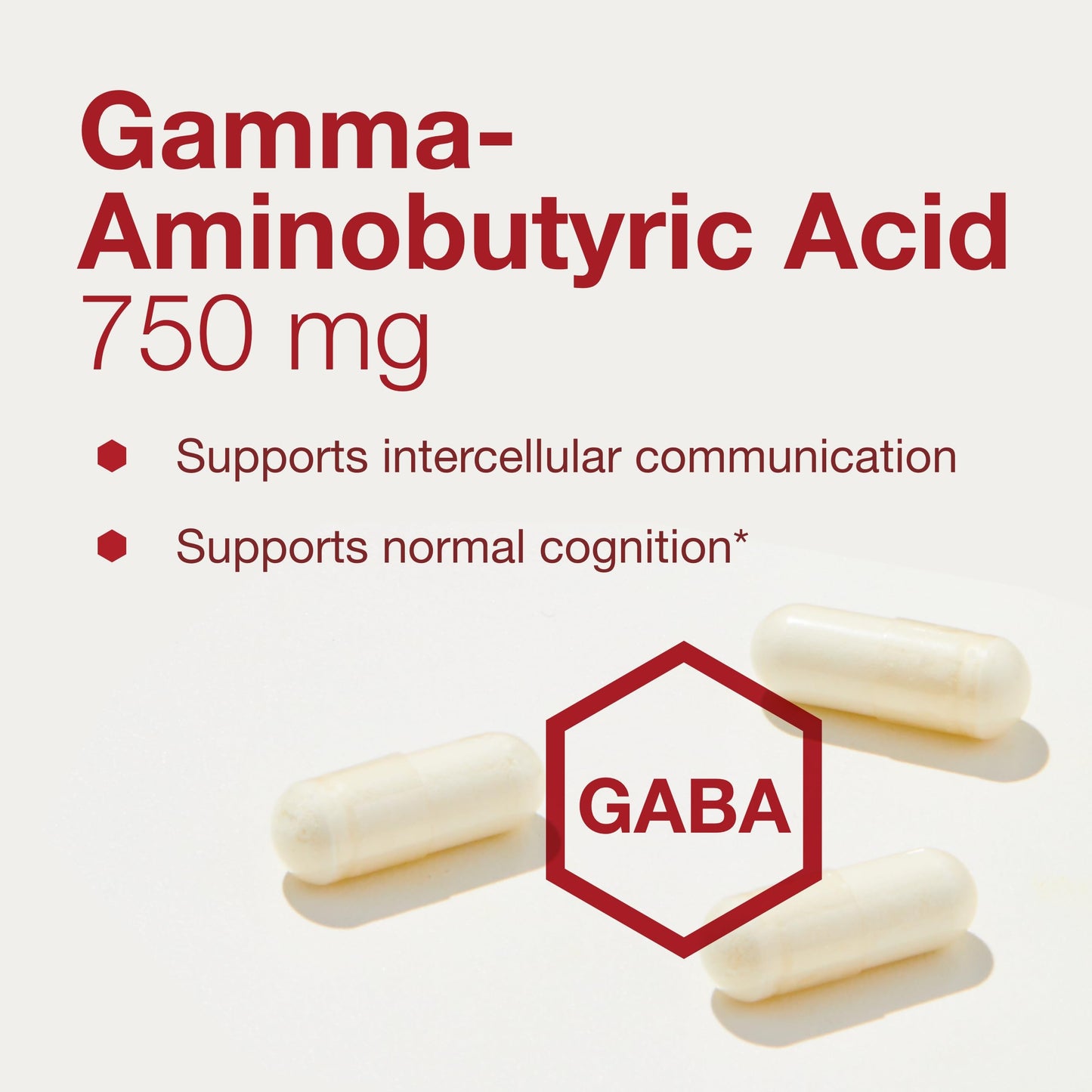 Protocol for Life Balance GABA 750mg Capsule, 120 Veg Caps