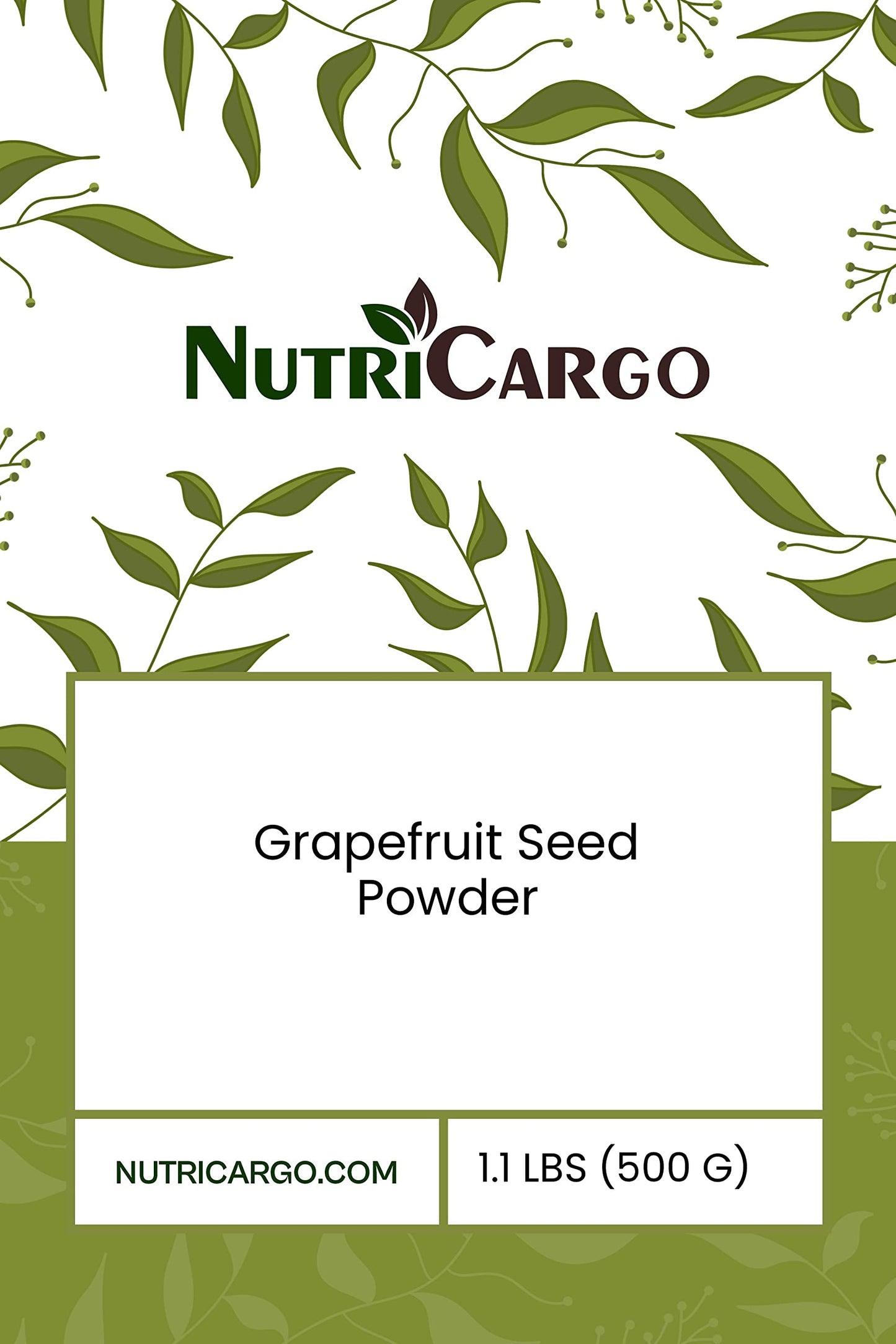 NutriCargo Grapefruit Seed Powder 17.6 oz