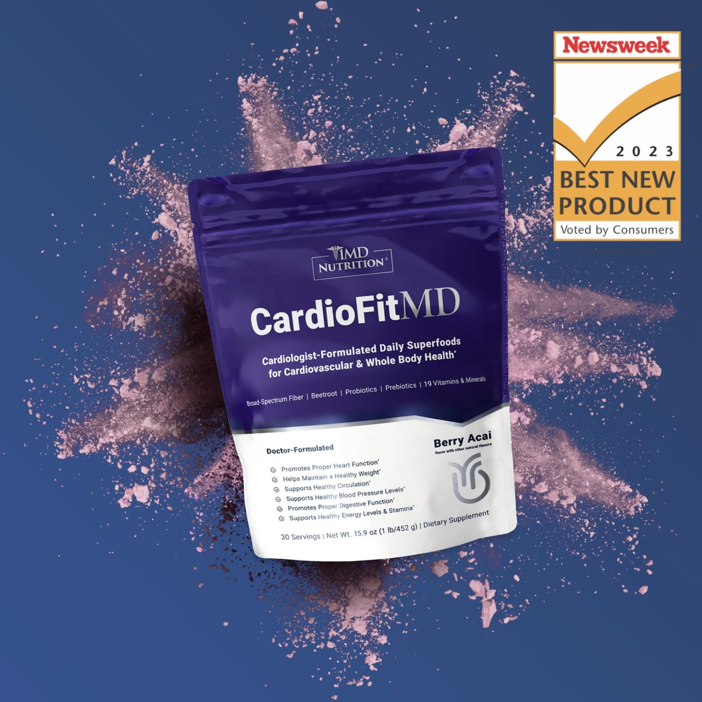 1MD Nutrition CardioFitMD Beet Root Powder 31.8