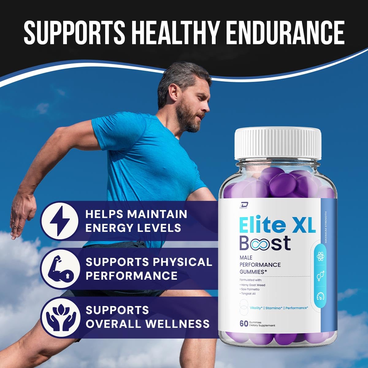 Indelo Elite XL Boost Gummy 60 Gummies