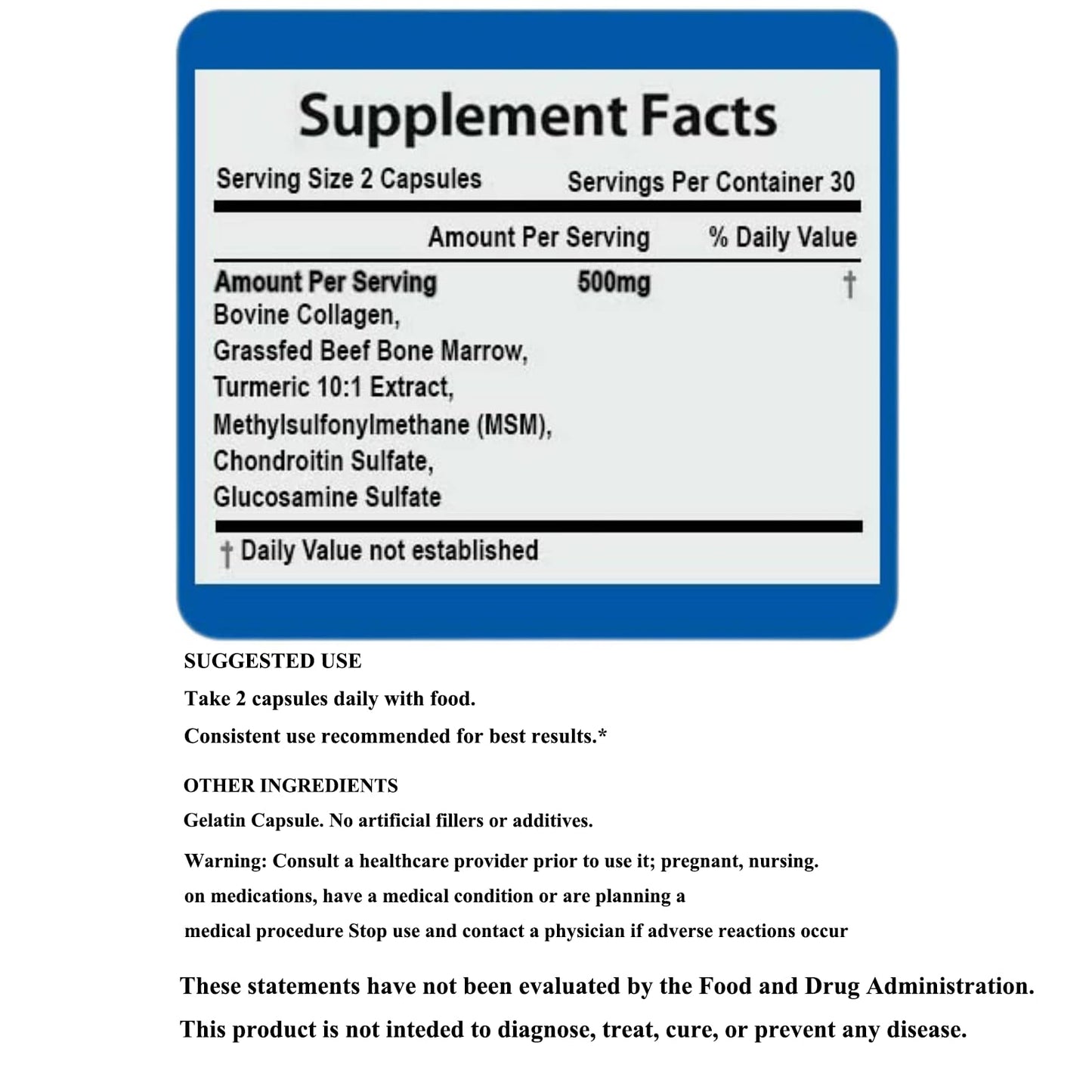 Amvora BoneFlex Capsules 1 Count