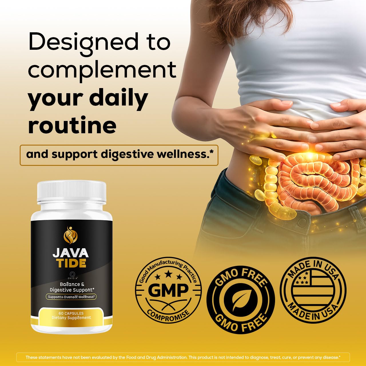 OVICIA Java Tide Capsules 180 Capsules