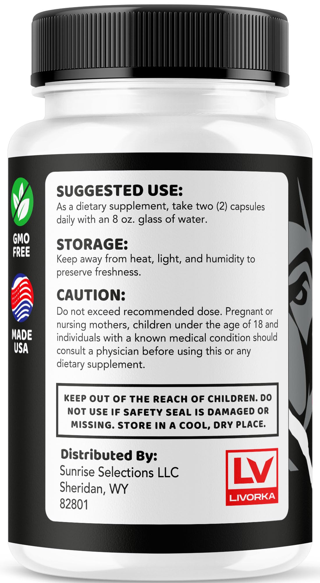 LIVORKA Apex Force Daily Capsules, 300 Capsules