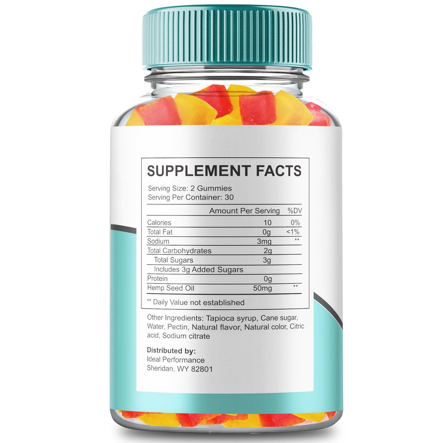 IDEAL PERFORMANCE Harmony Wave Hemp Gummies, 60 Count