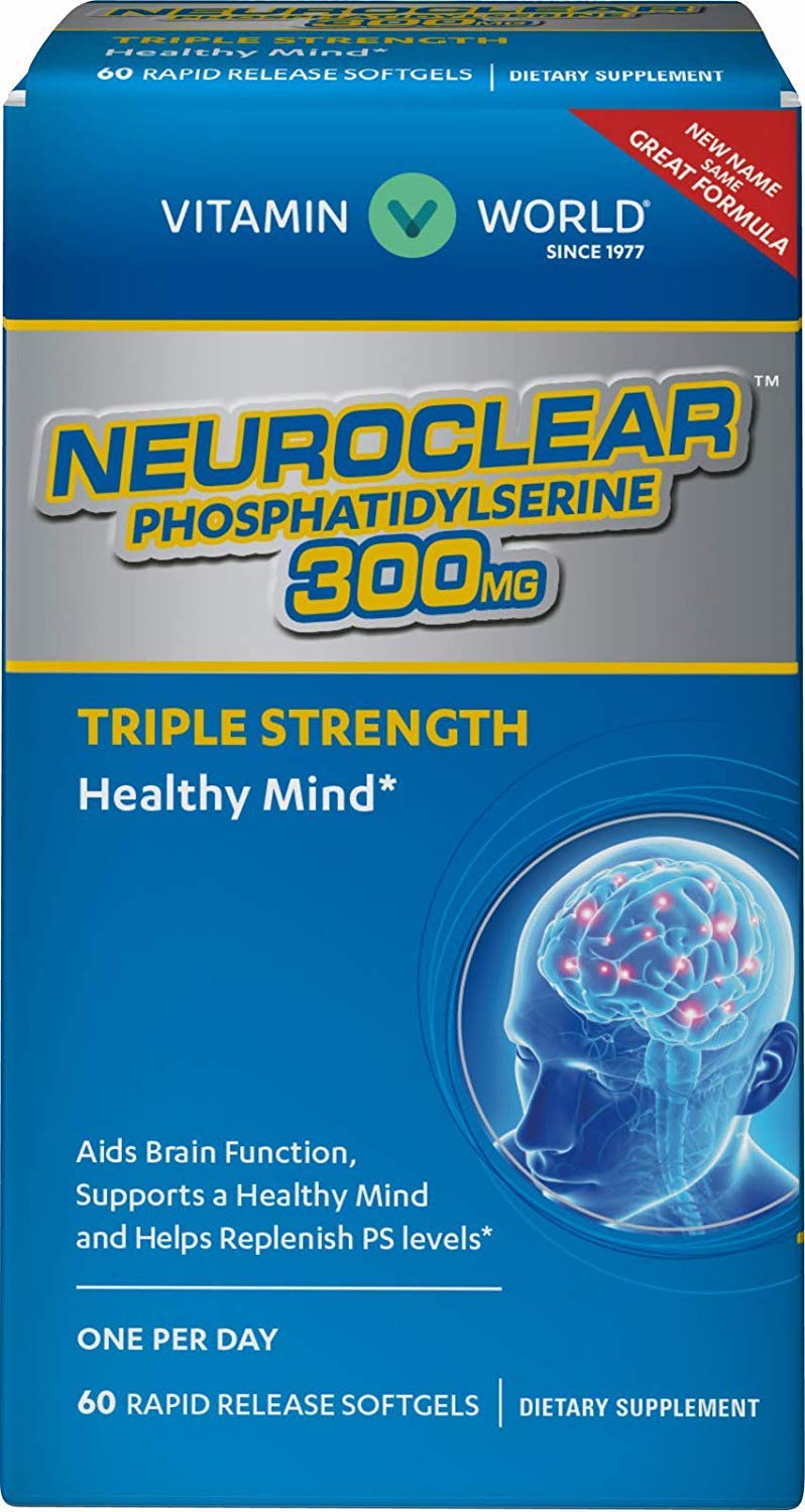 Vitamin World NeuroClear Phosphatidylserine 300 mg Softgels, 60