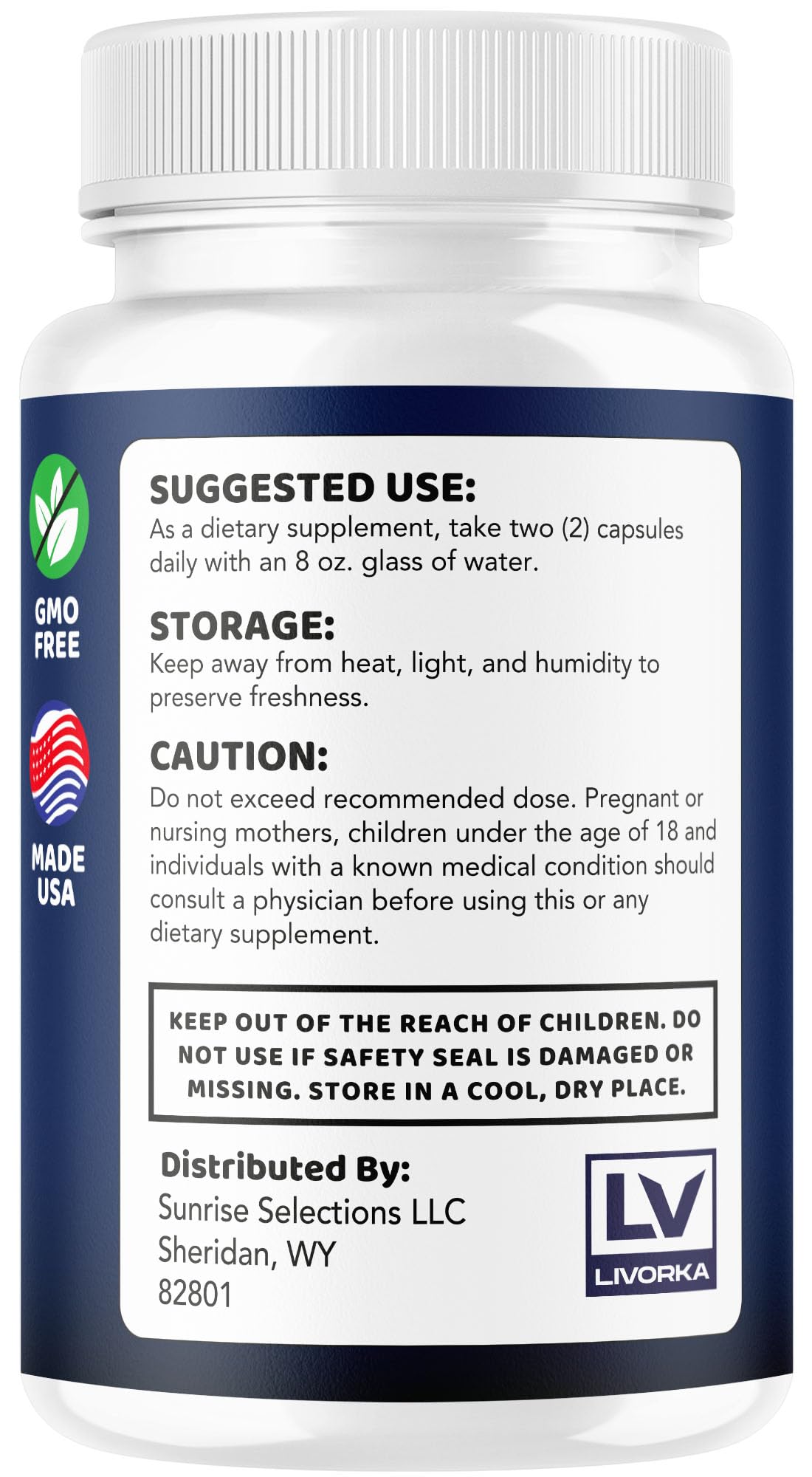 LIVORKA OcuMax Capsules, 120 Capsules