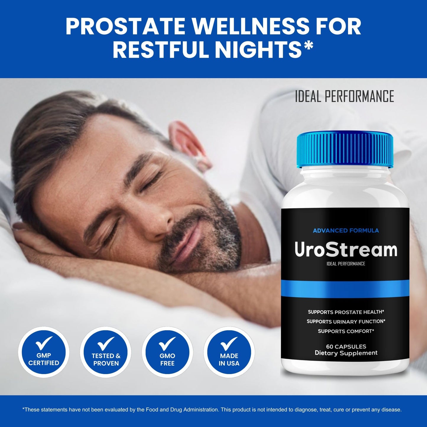 IDEAL PERFORMANCE UroStream Capsules 120 Capsules