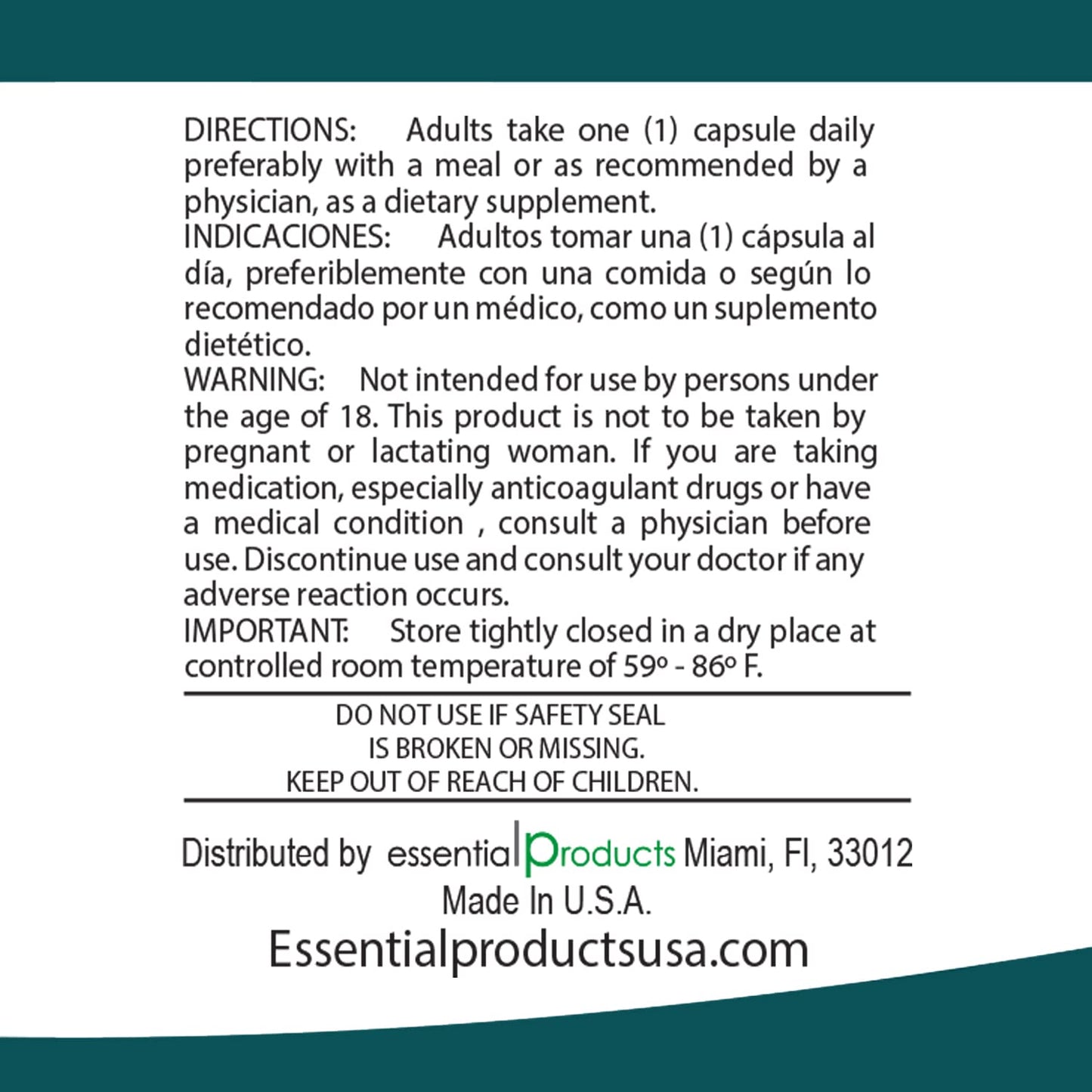 ELP ESSENTIAL Vitamin K2 with D3 Softgels 120 Count