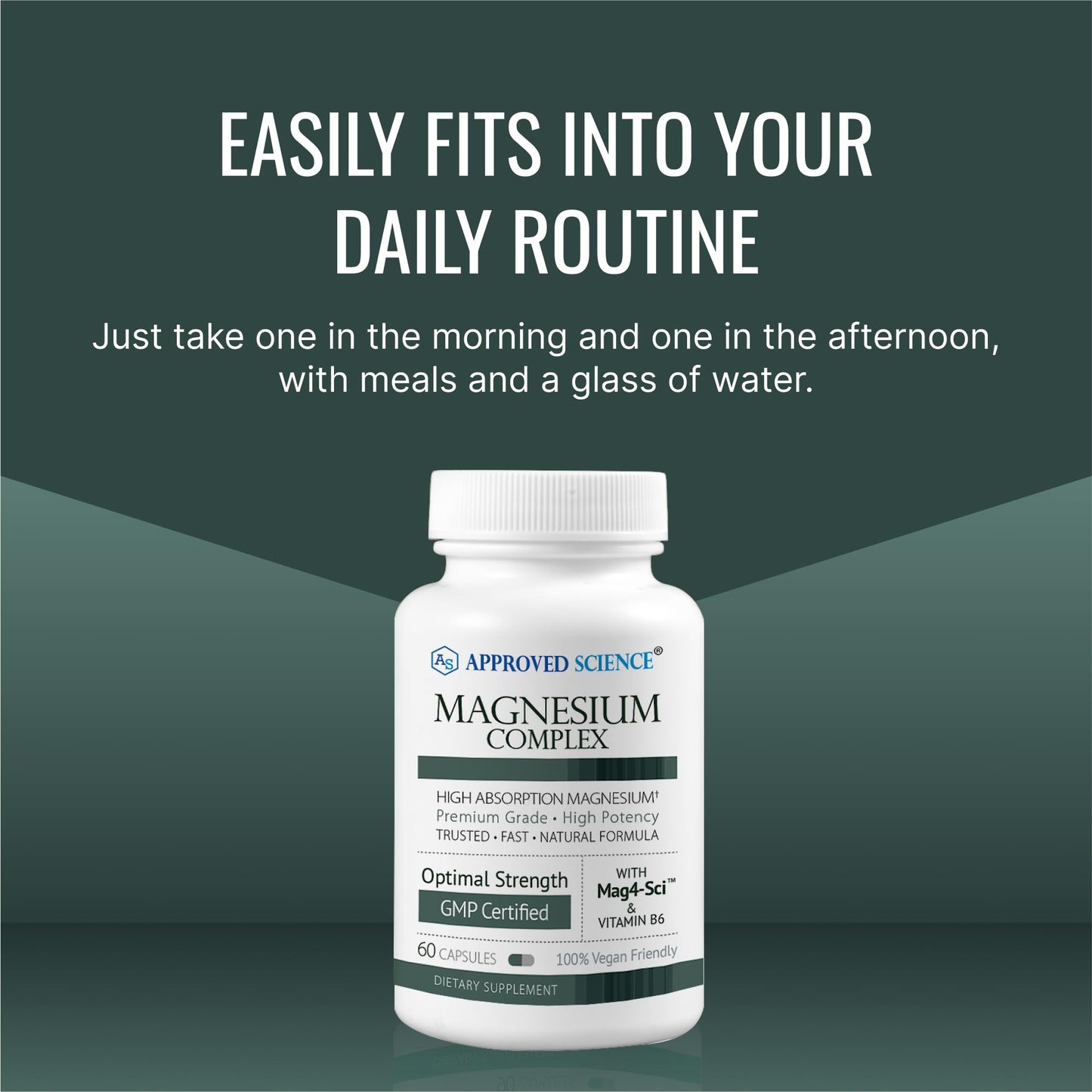 Approved Science Magnesium Complex Capsule 60 Capsules